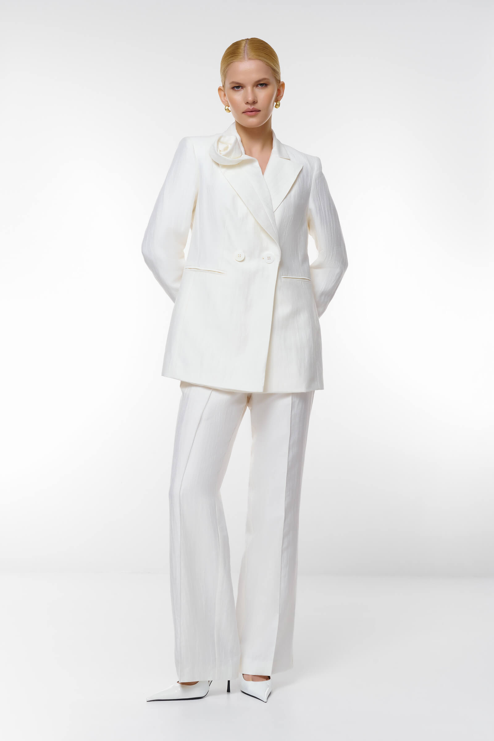 Пиджак с объемным декором Бренд Caterina Leman