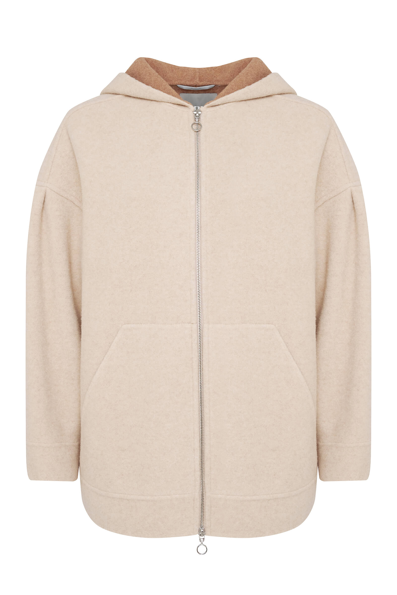 Толстовка из смесовой шерсти Бренд MM