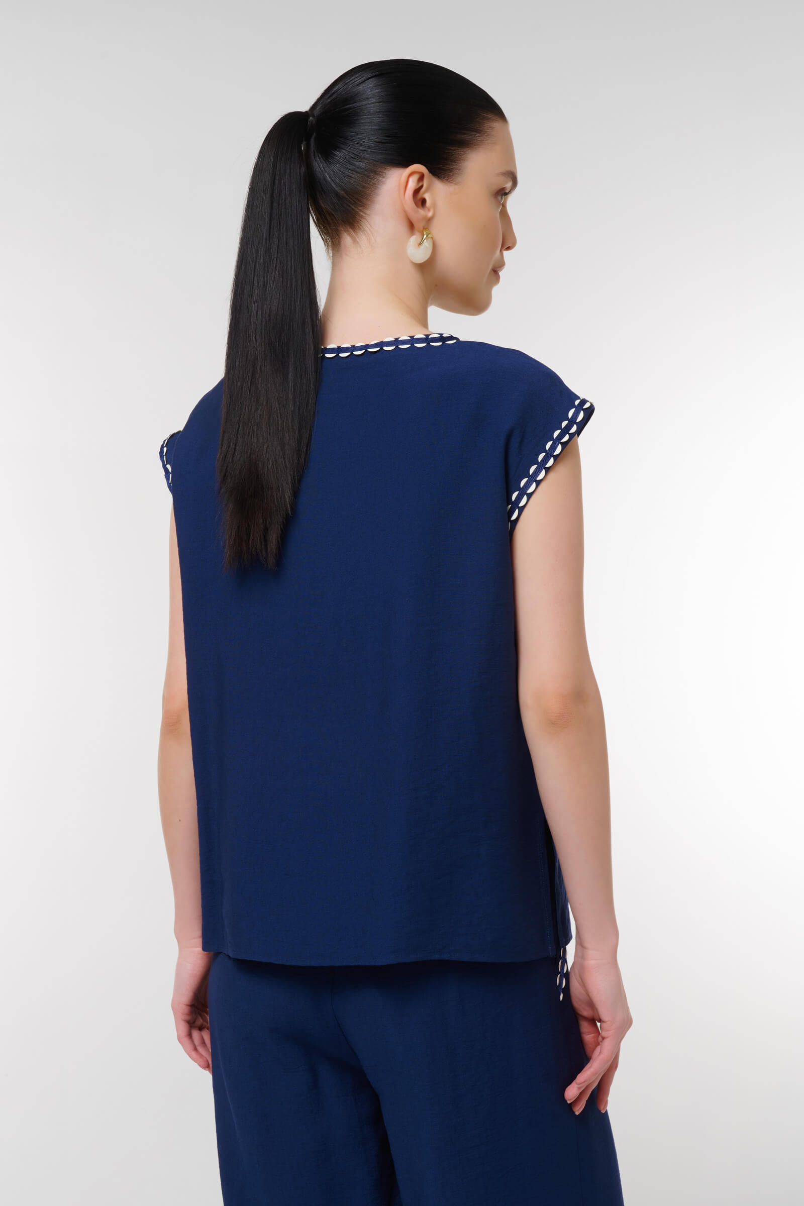 Топ с окантовкой Бренд Caterina Leman