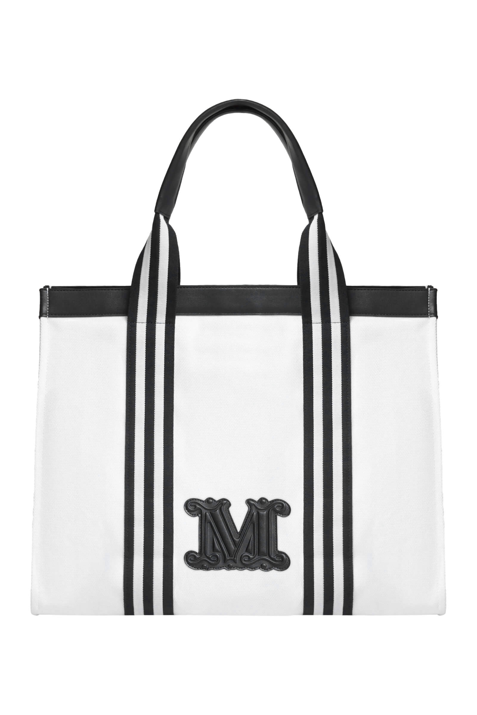 Пляжная сумка из плотного хлопка Бренд Max Mara