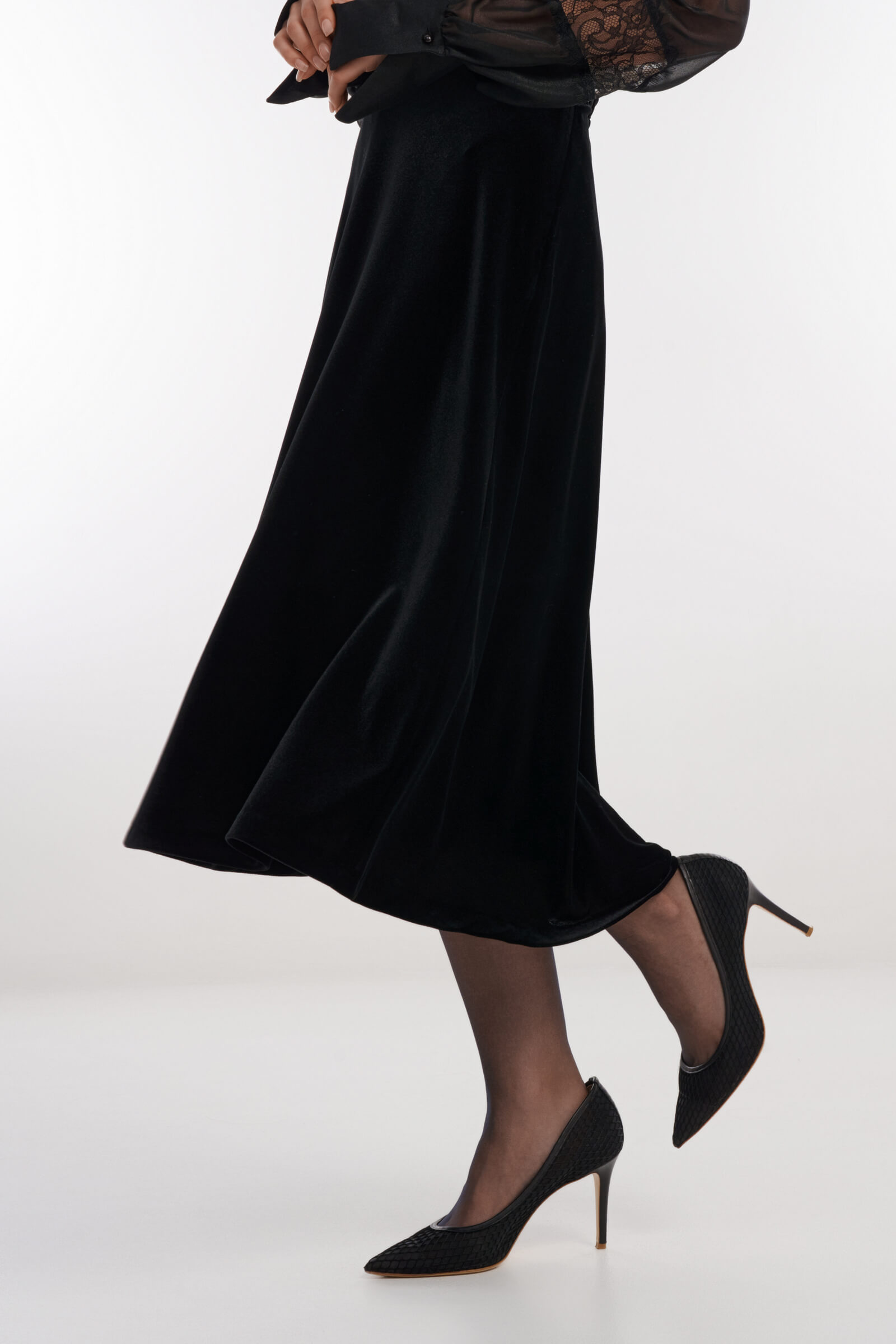 Бархатная юбка Бренд Caterina Leman