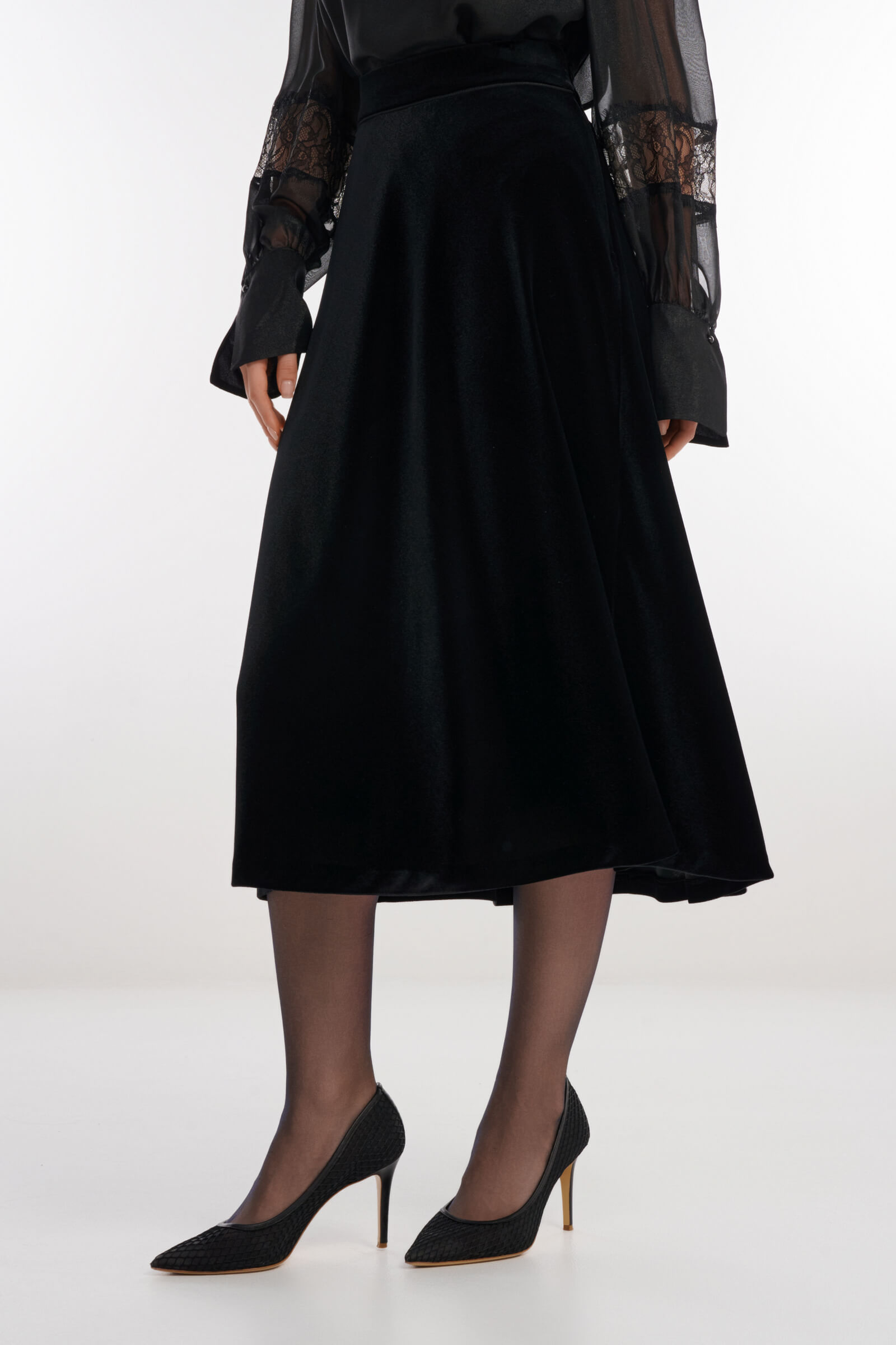 Бархатная юбка Бренд Caterina Leman