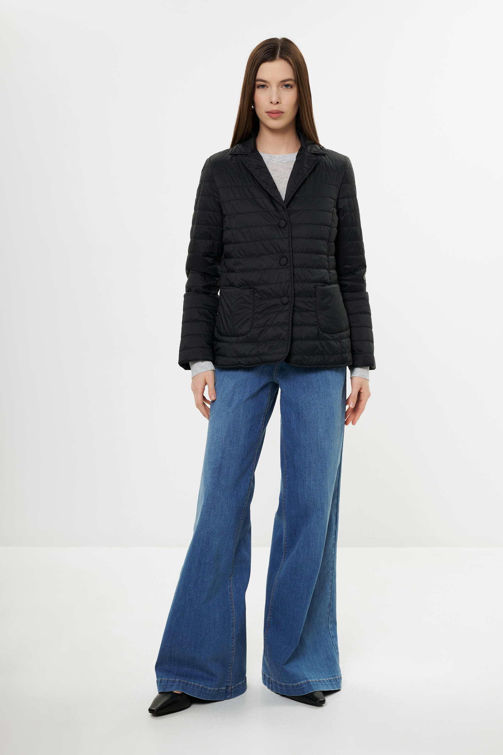 Стеганая куртка с боковыми карманами Бренд Diana Gallesi