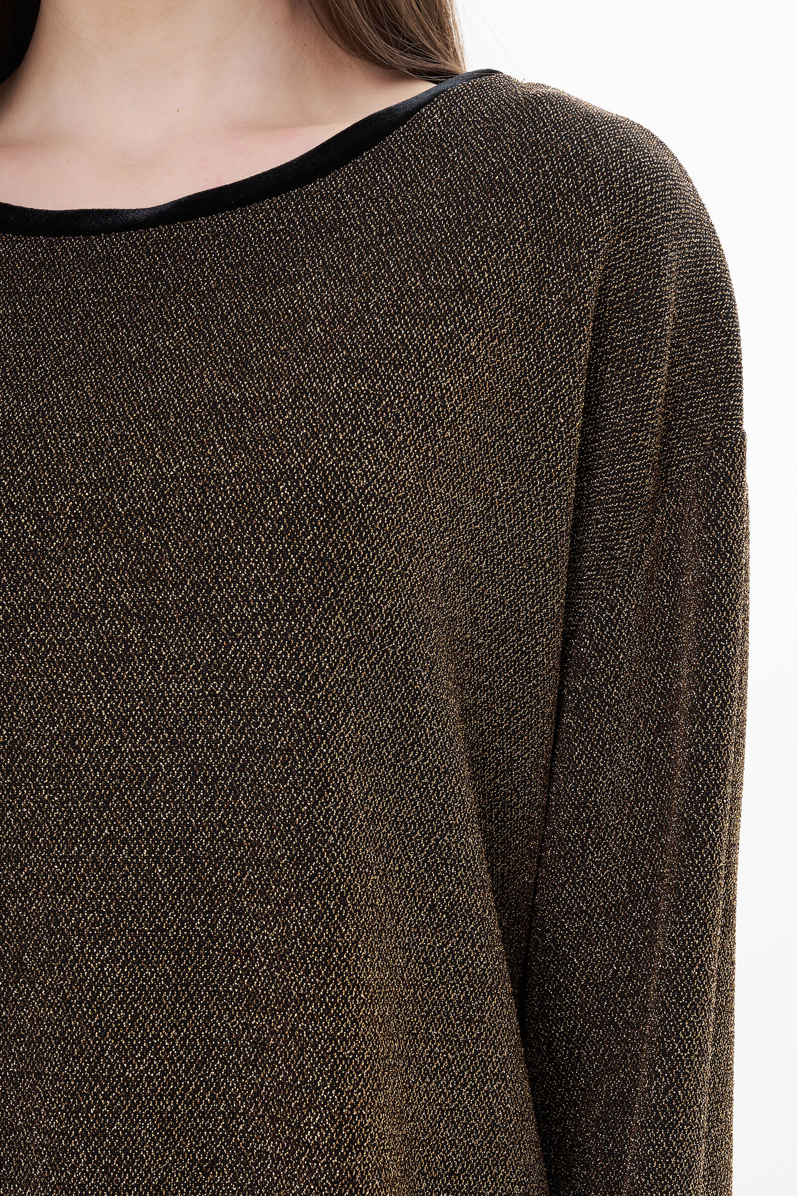 Свитшот с люрексом Бренд Luisa Viola