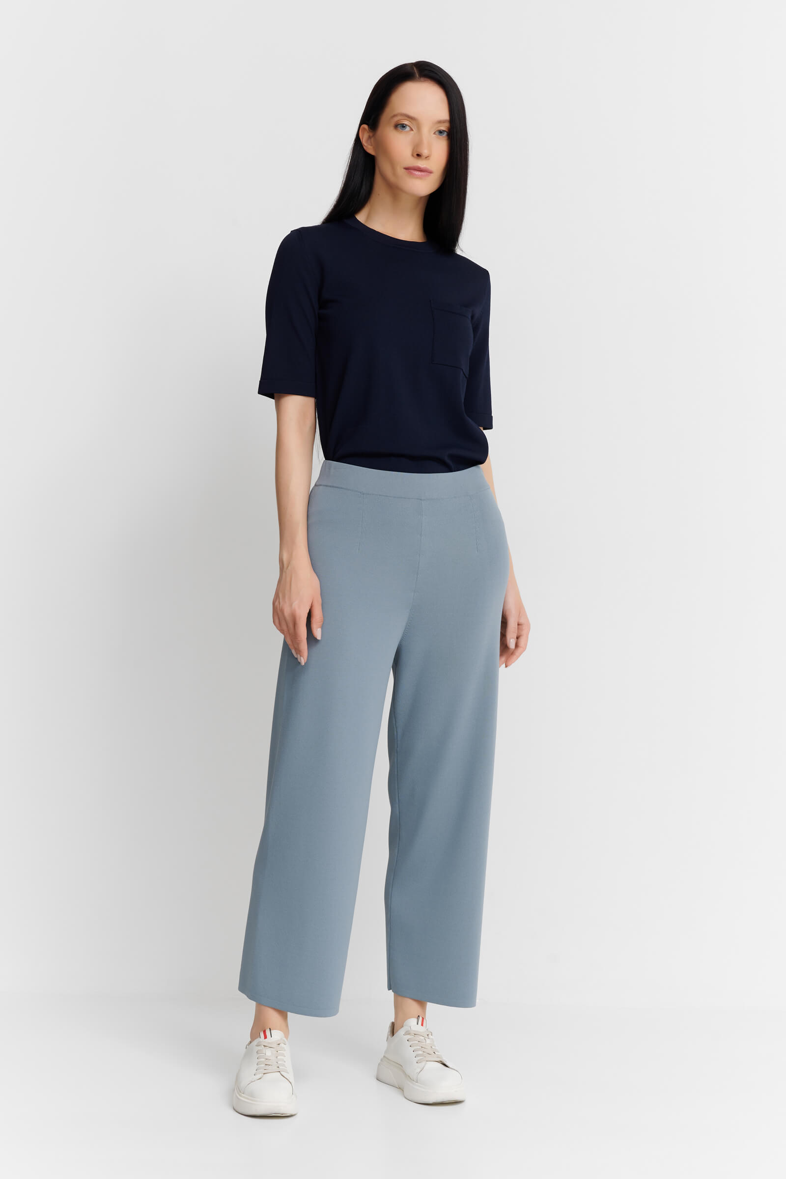 Укороченные трикотажные брюки Бренд Max Mara