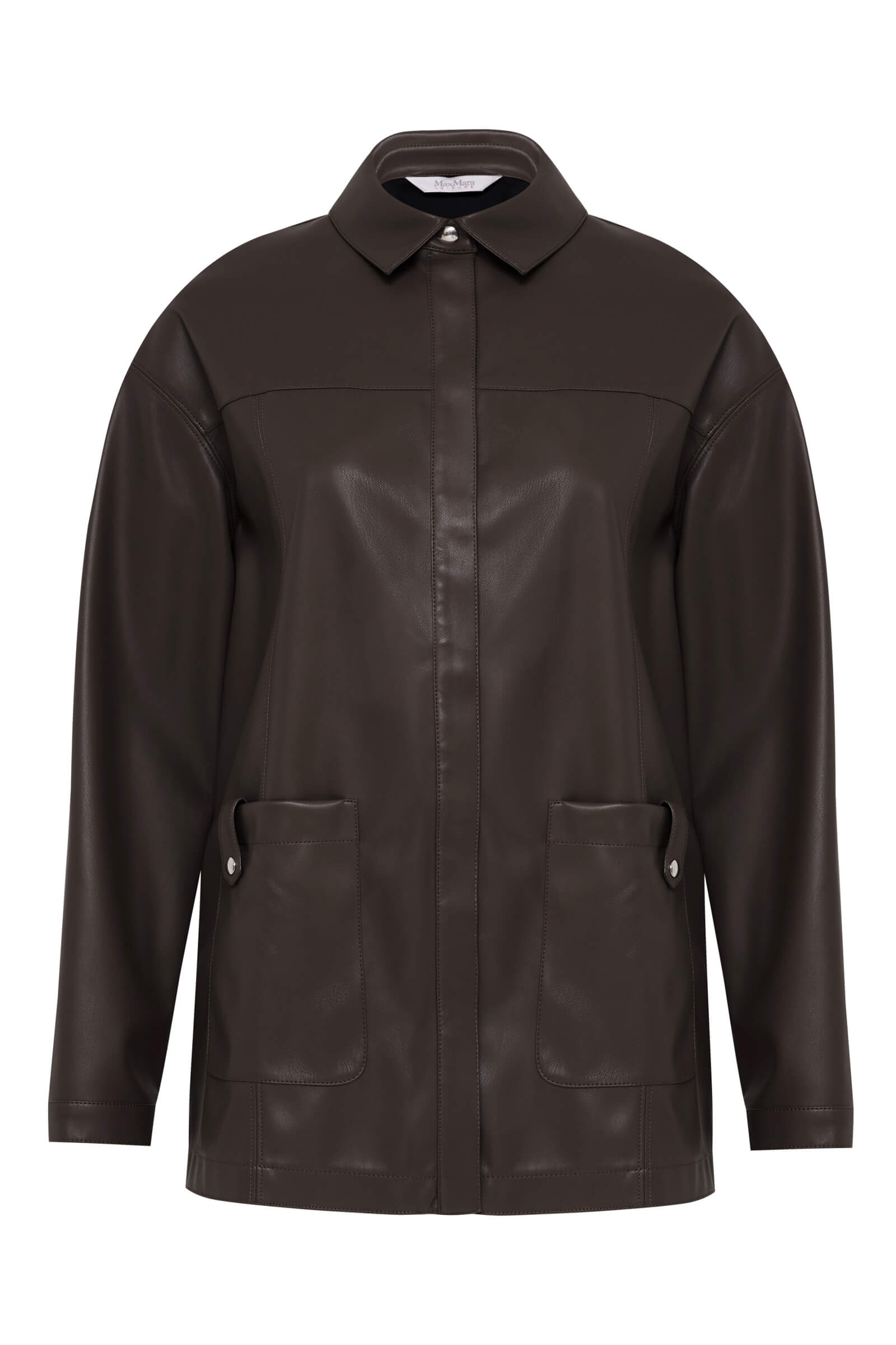 Рубашка из экокожи Бренд Max Mara