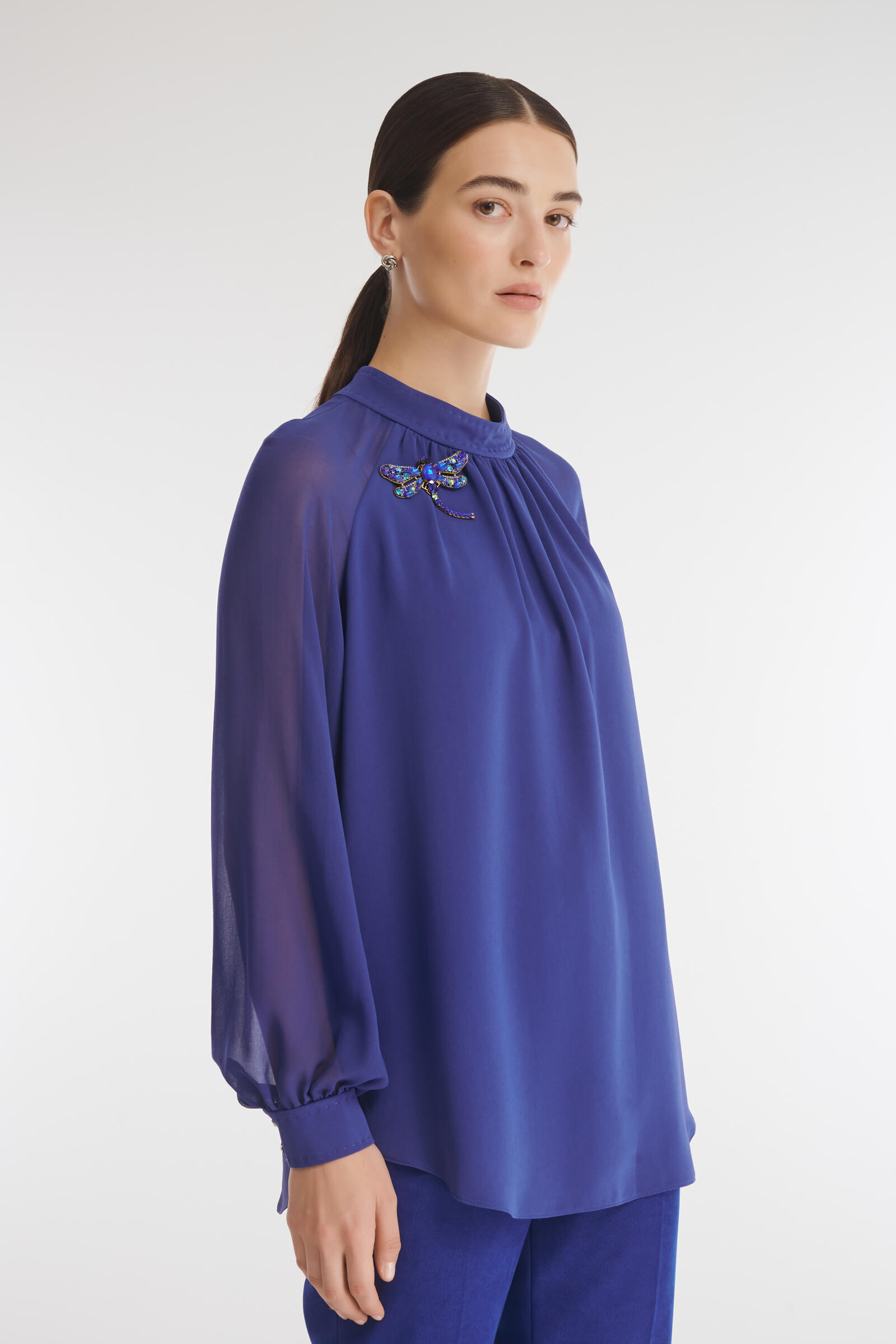 Блузка с рукавами-реглан Бренд Caterina Leman