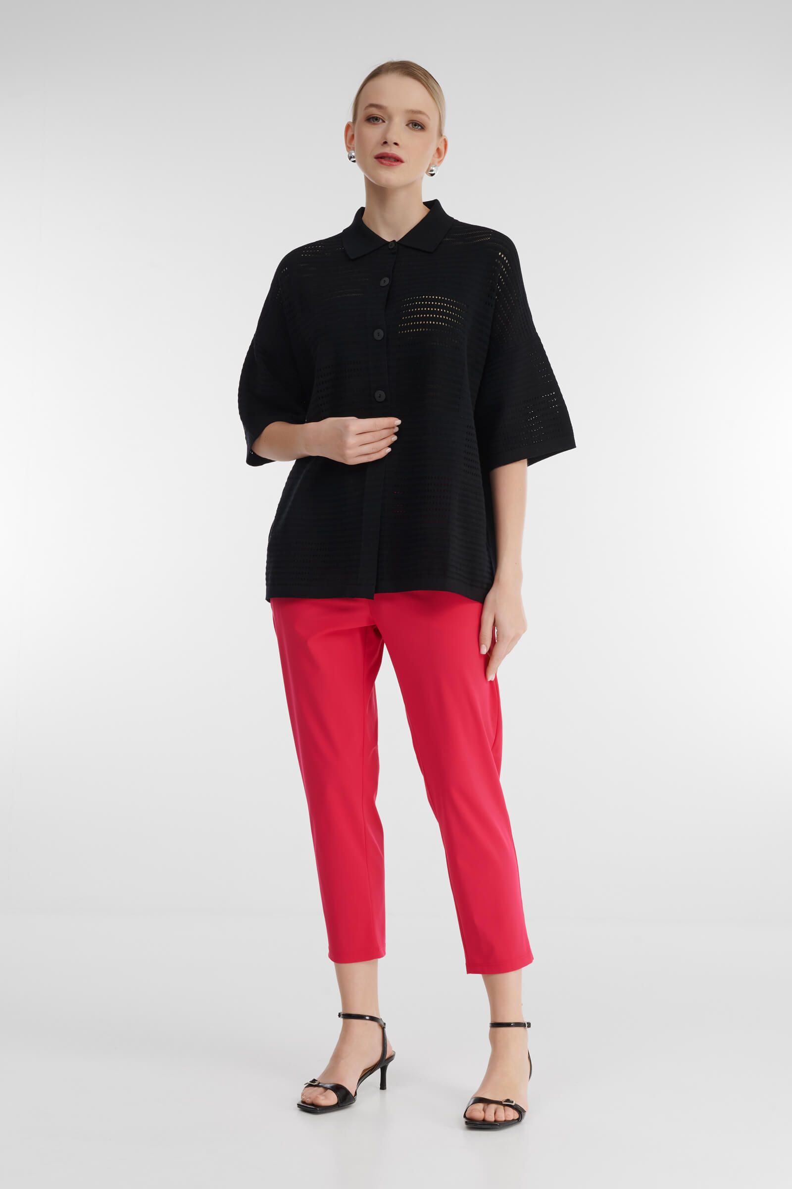 Кардиган с укороченным рукавом Бренд Sarah Pacini