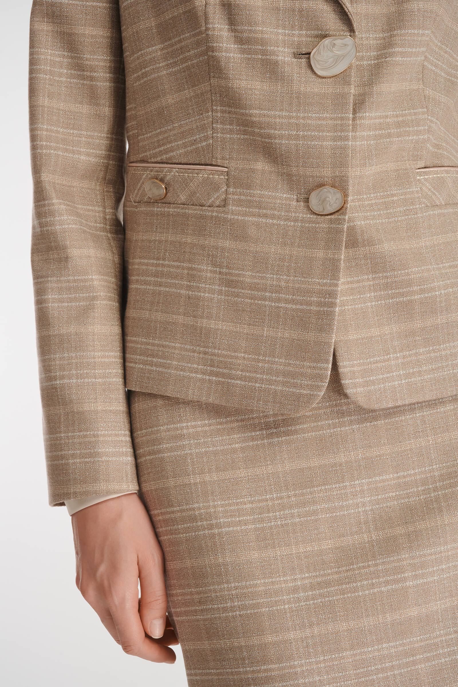 Пиджак с английским воротником Бренд Caterina Leman