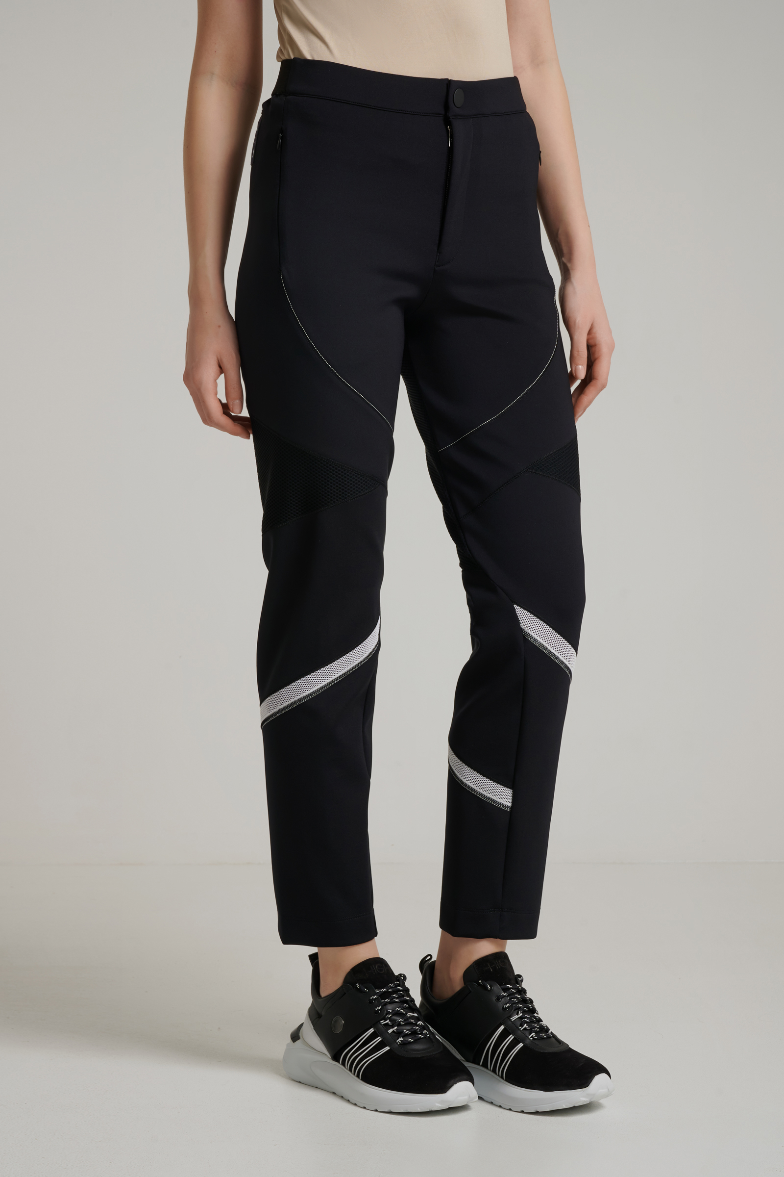 Брюки со вставками Бренд High