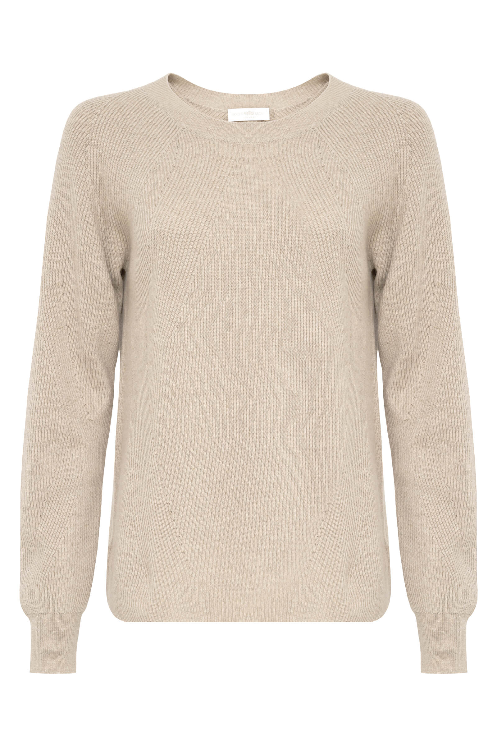 Удлиненный джемпер в рубчик Бренд Rocco Ragni