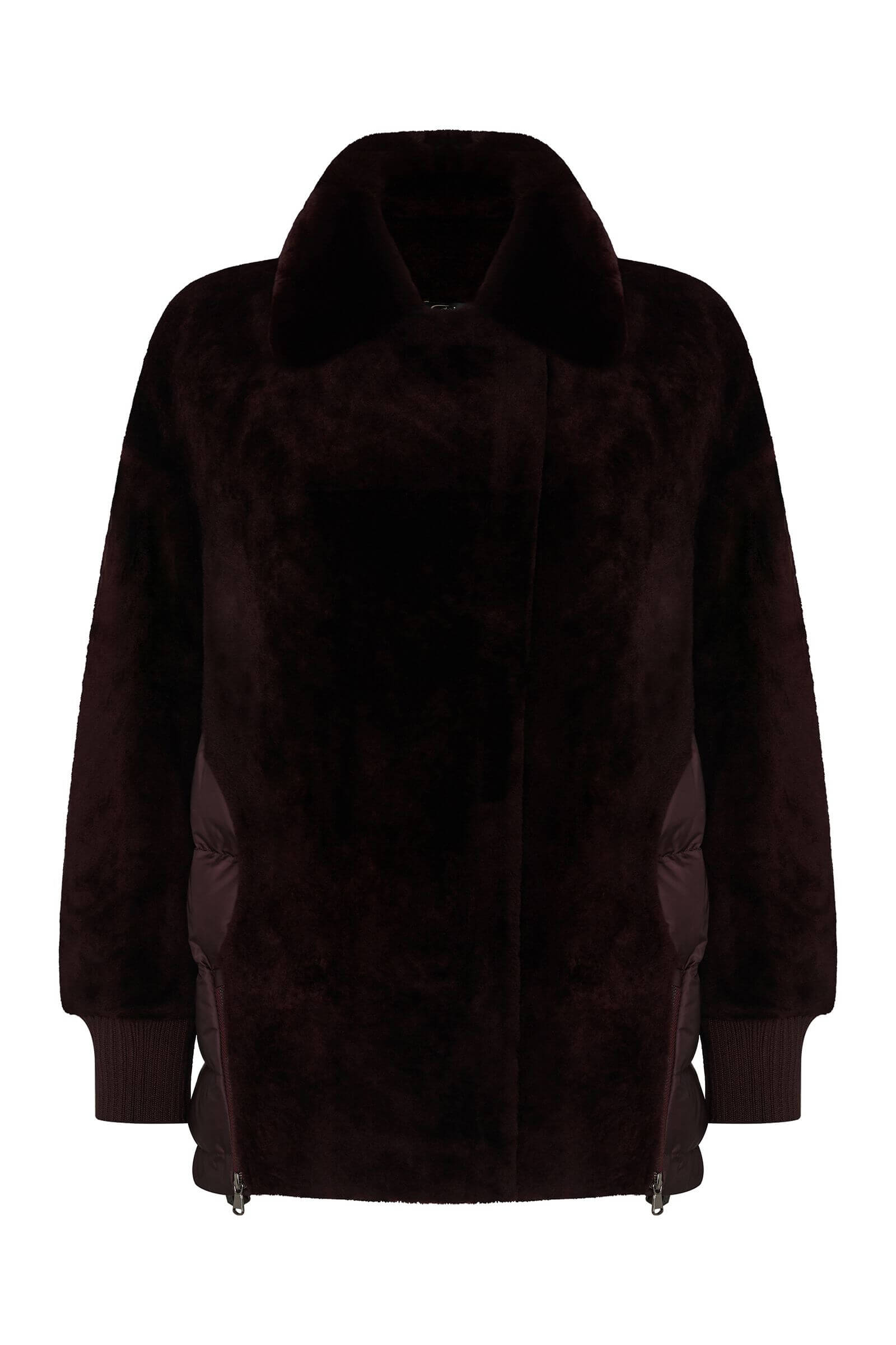 Комбинированная дубленка Бренд Caterina Leman