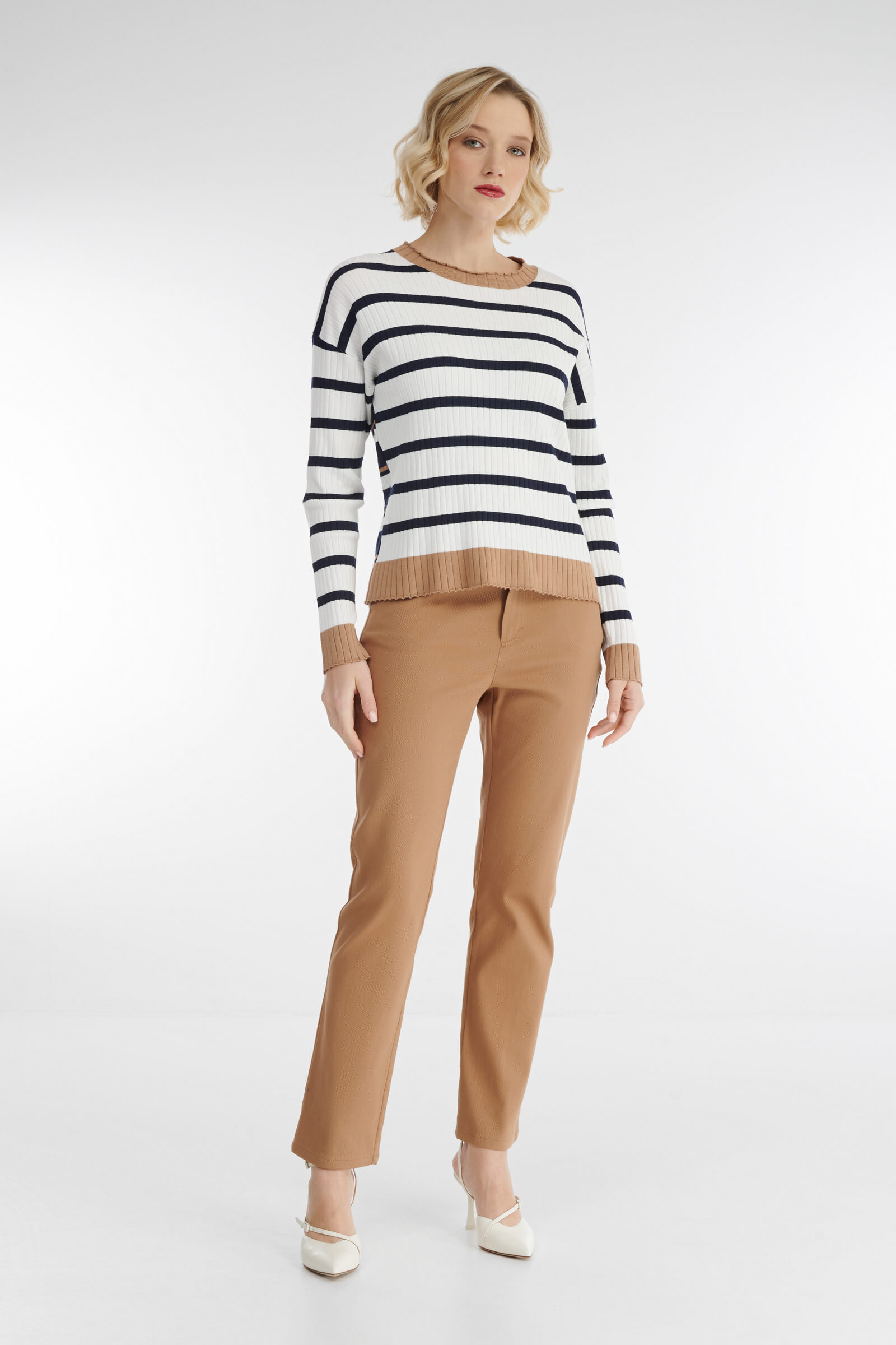 Джемпер в полоску Бренд Diana Gallesi