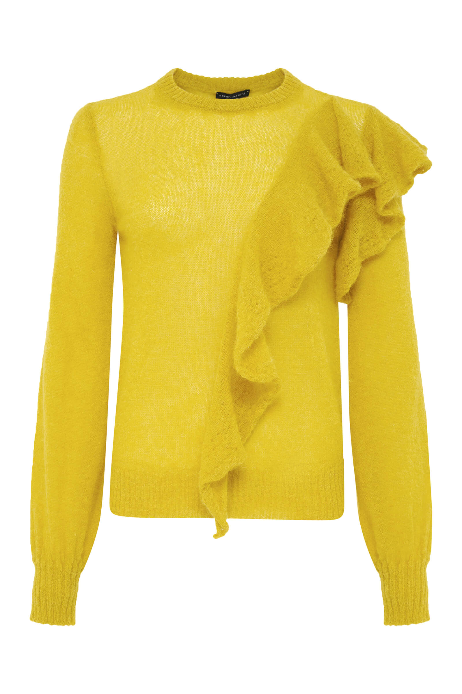 Джемпер с воланом Бренд Sarah Pacini