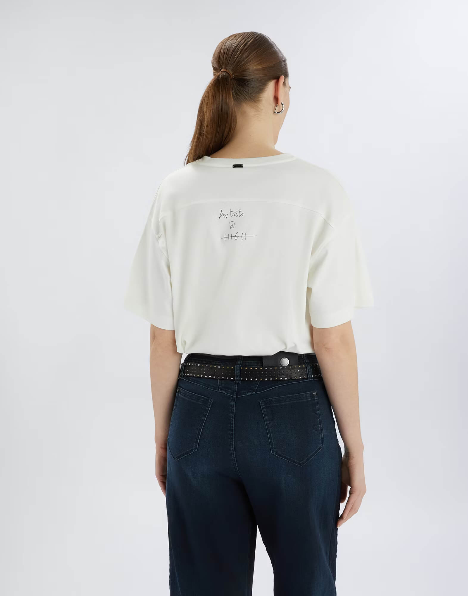 Футболка с принтом Бренд High