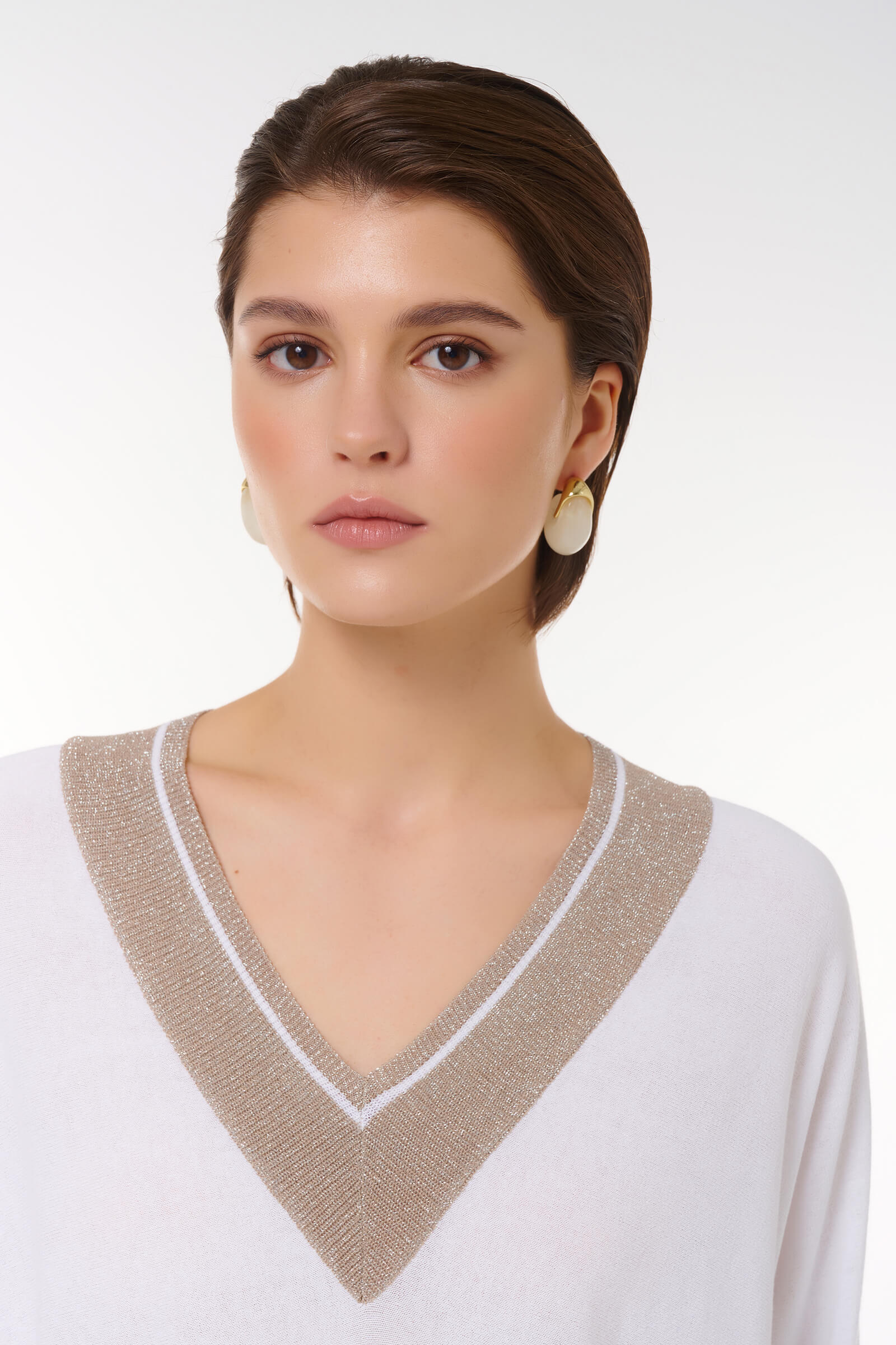 Джемпер с люрексом Бренд Caterina Leman