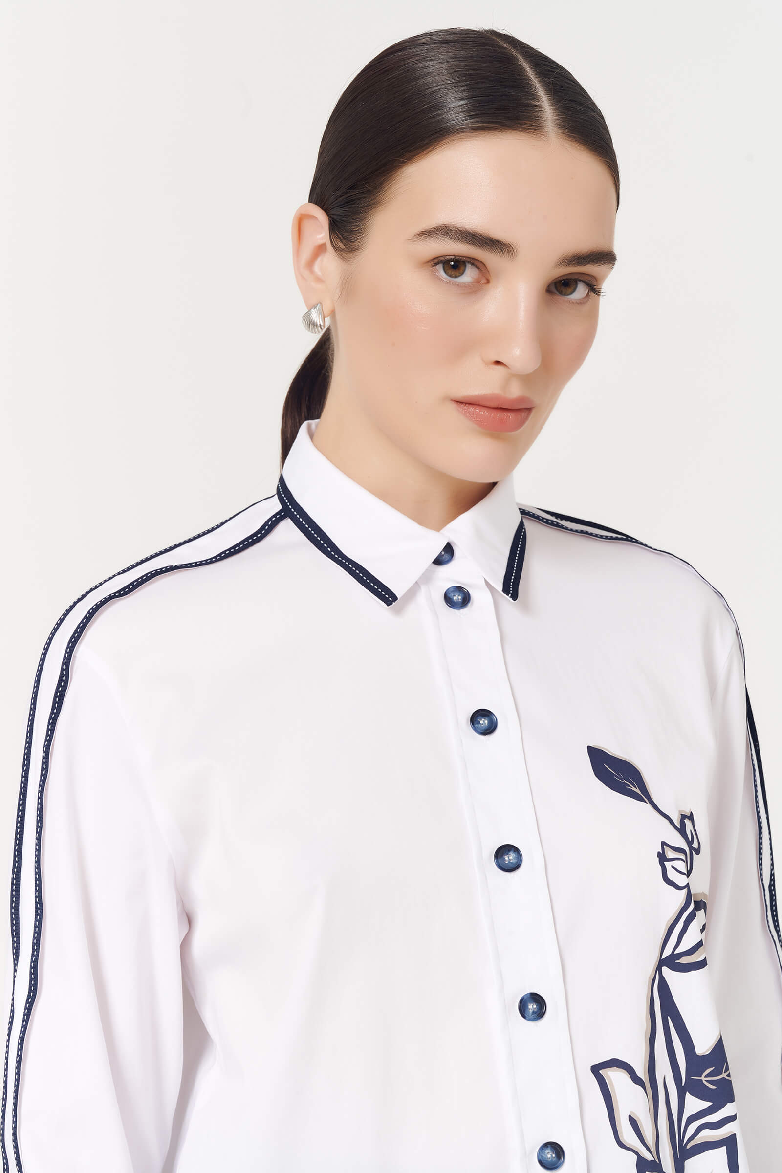 Рубашка с вышевкой Бренд Caterina Leman