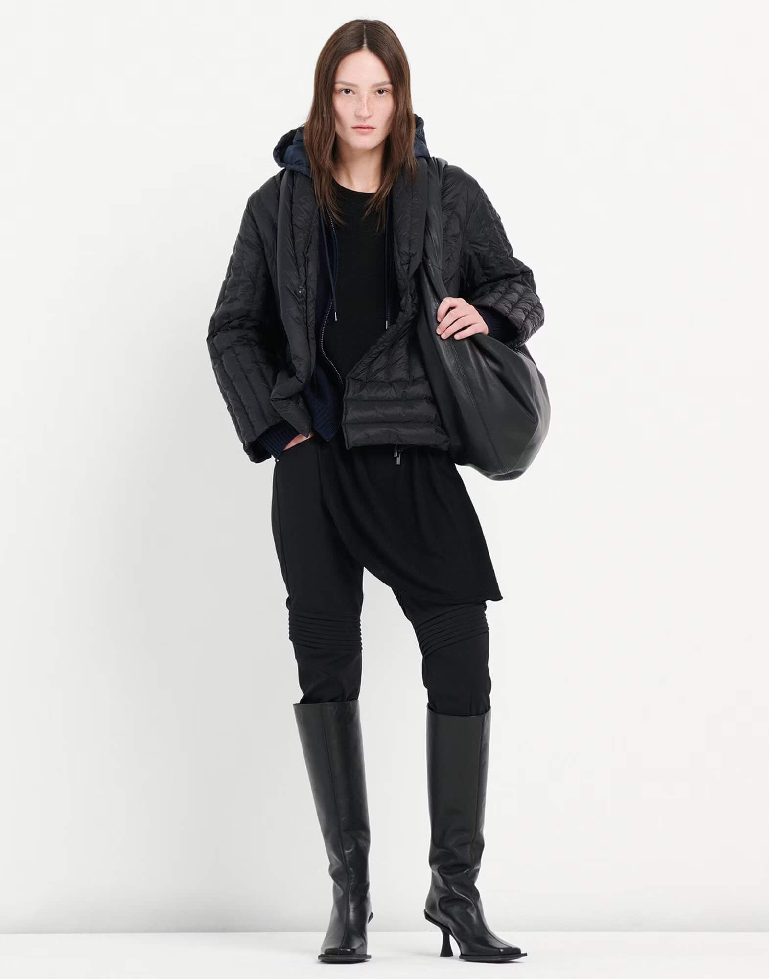 Куртка стеганная в стиле кимоно Бренд High