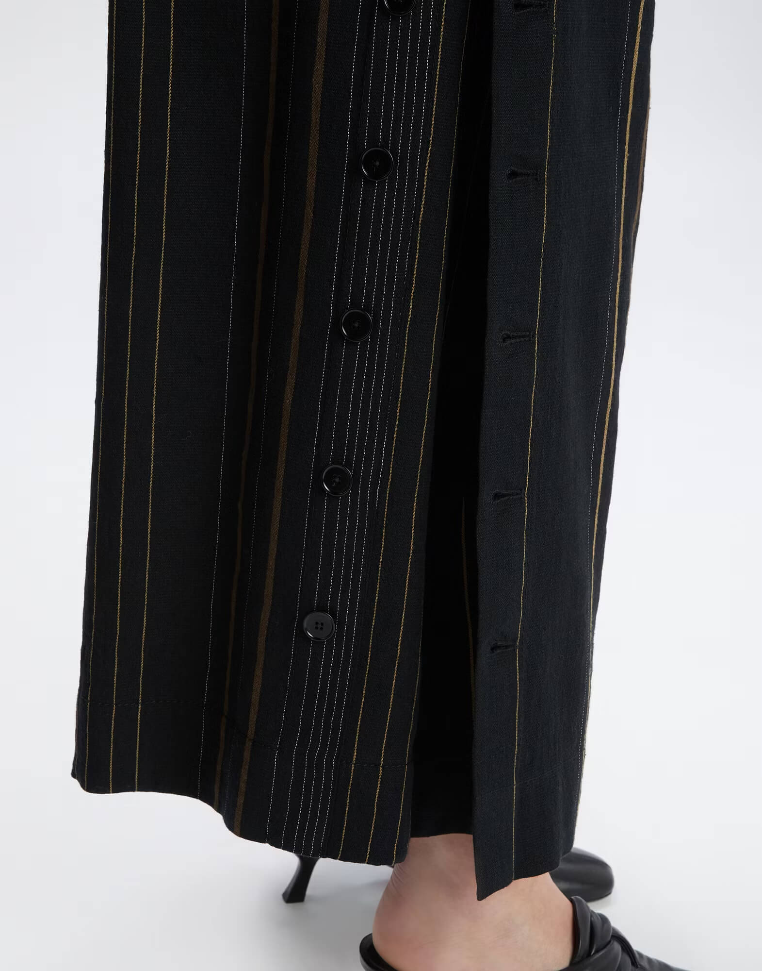 Брюки-кюлоты с защипами Бренд High