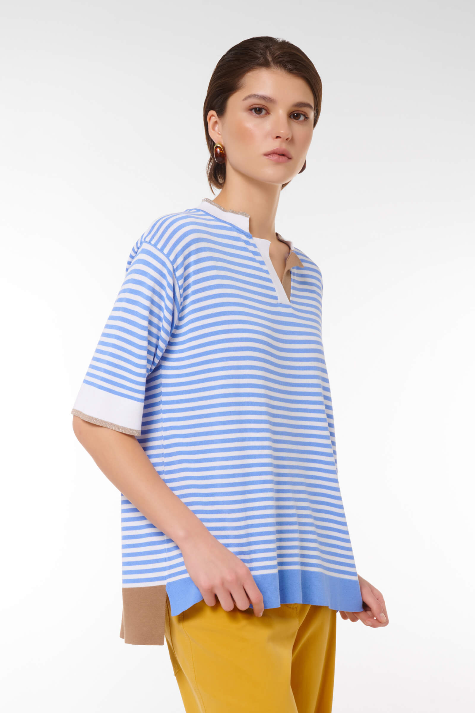 Джемпер в полоску Бренд Caterina Leman