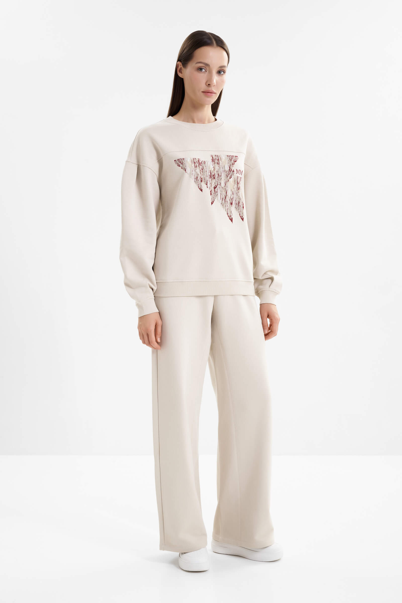 Свитшот из смесового хлопка Бренд MM