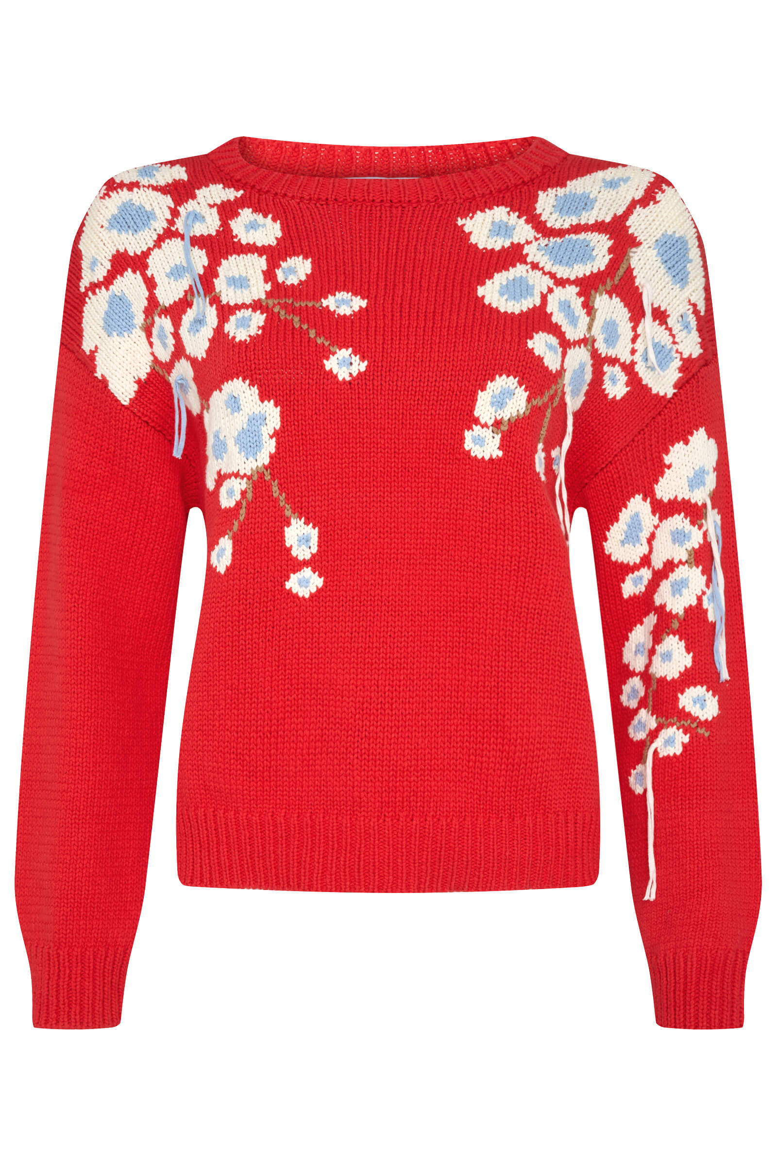 Джемпер с цветочным узором Бренд Diana Gallesi