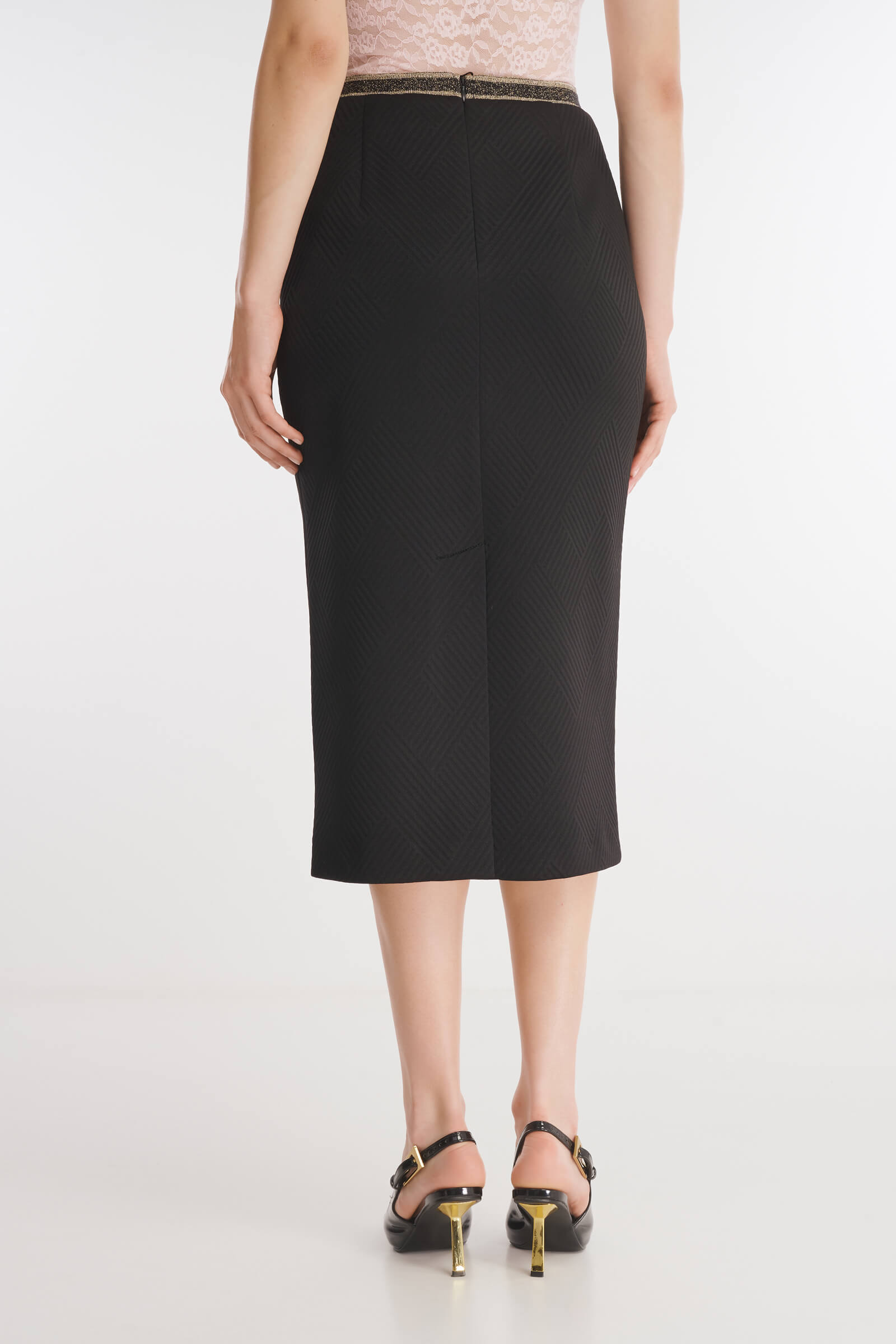 Фактурная юбка-карандаш Бренд Caterina Leman