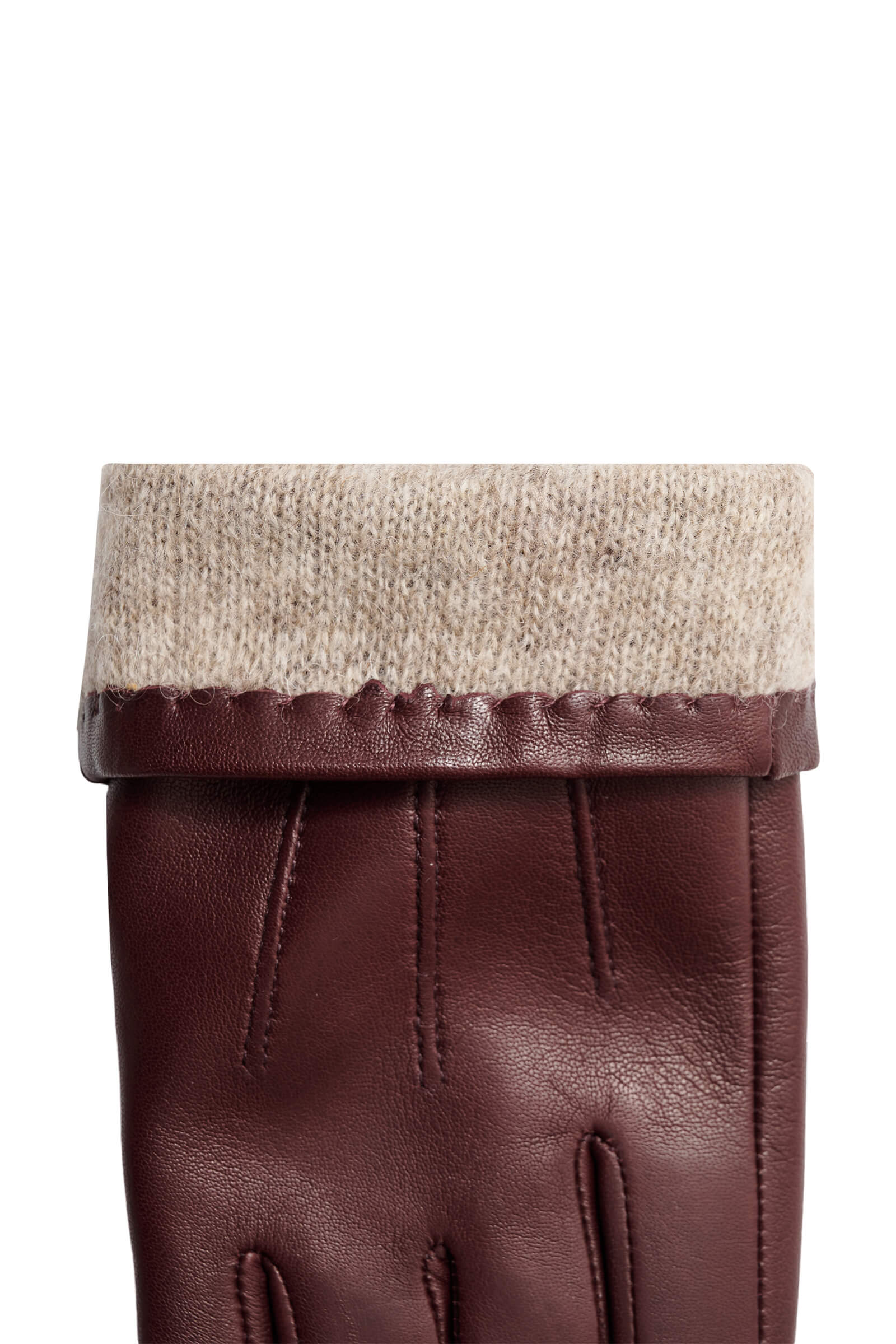 Перчатки из натуральной кожи Бренд MM