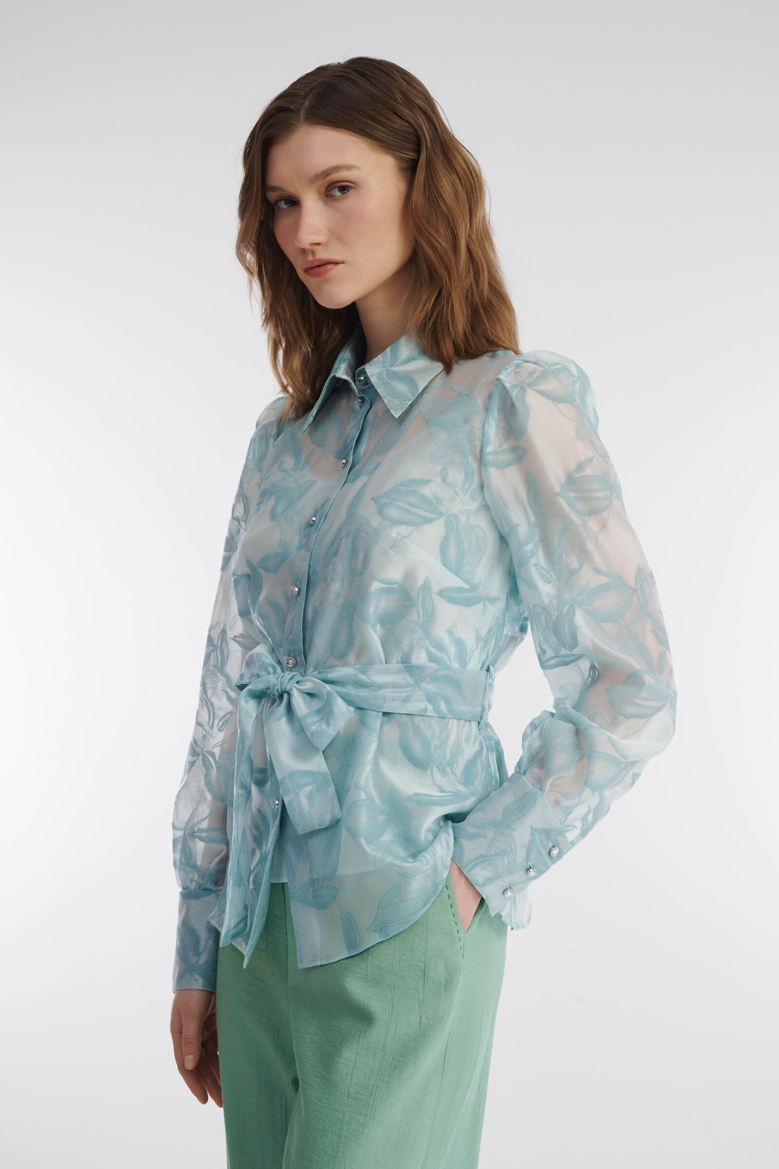 Рубашка свободного кроя Бренд Caterina Leman