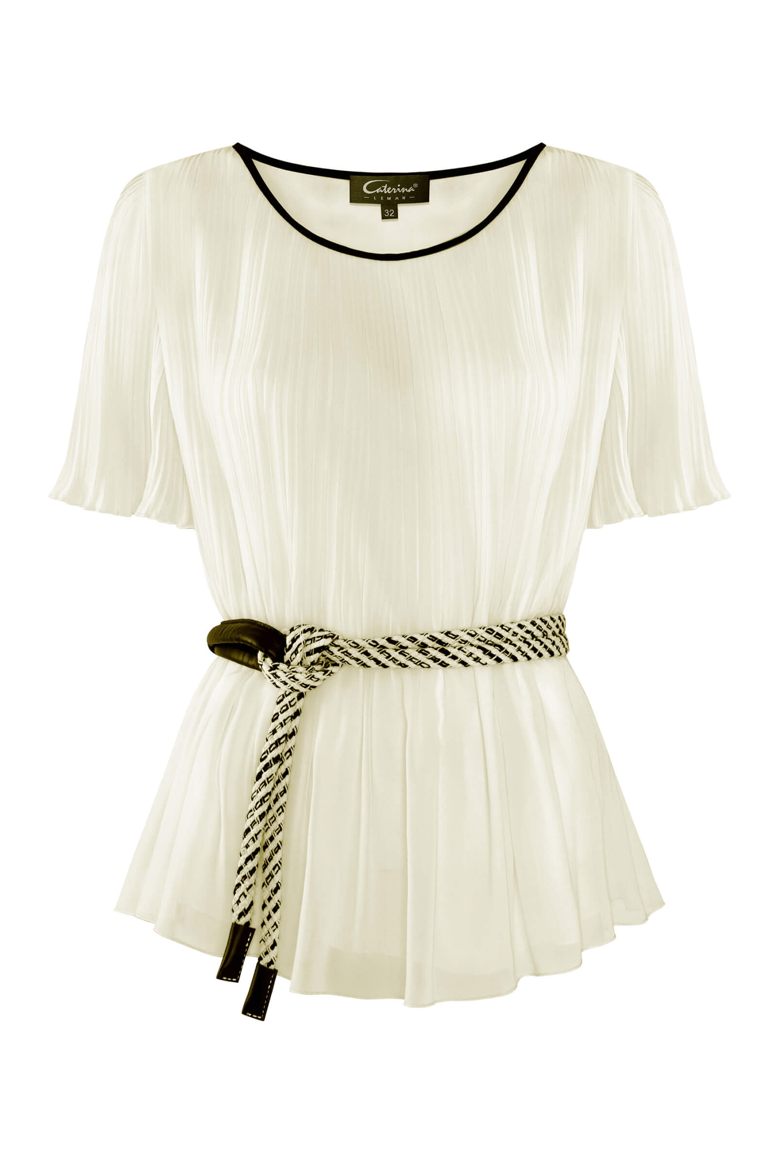 Блузка с поясом Бренд Caterina Leman