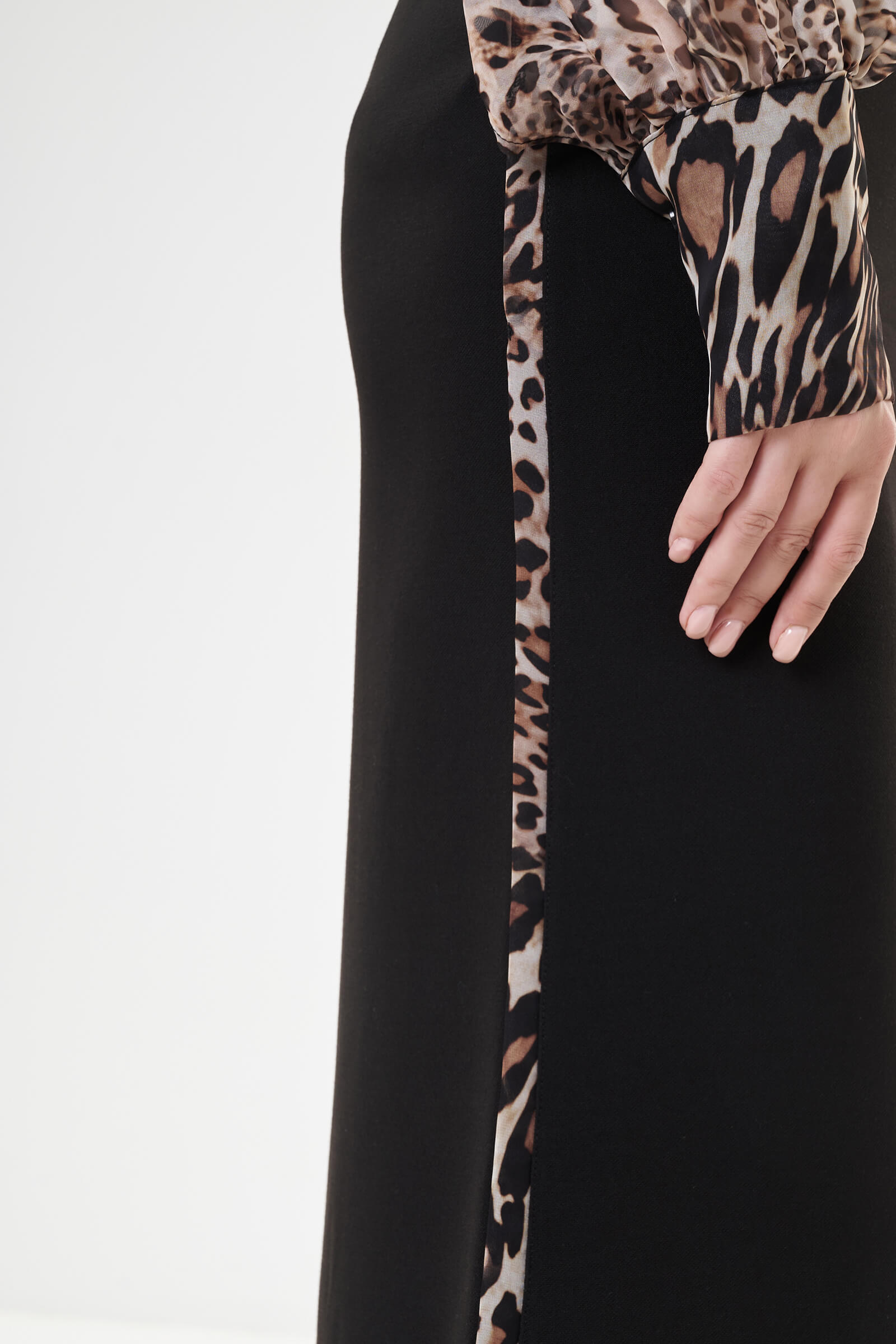 Юбка мидакси из смесовой вискозы Бренд Milva Mi