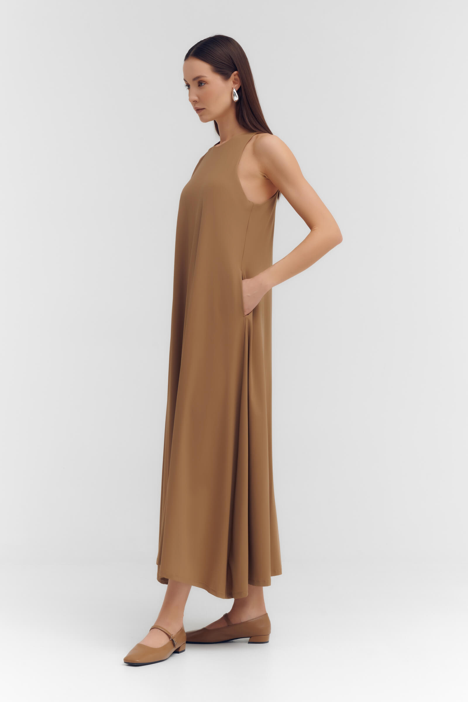 Платье ассиметричного кроя Бренд Sarah Pacini