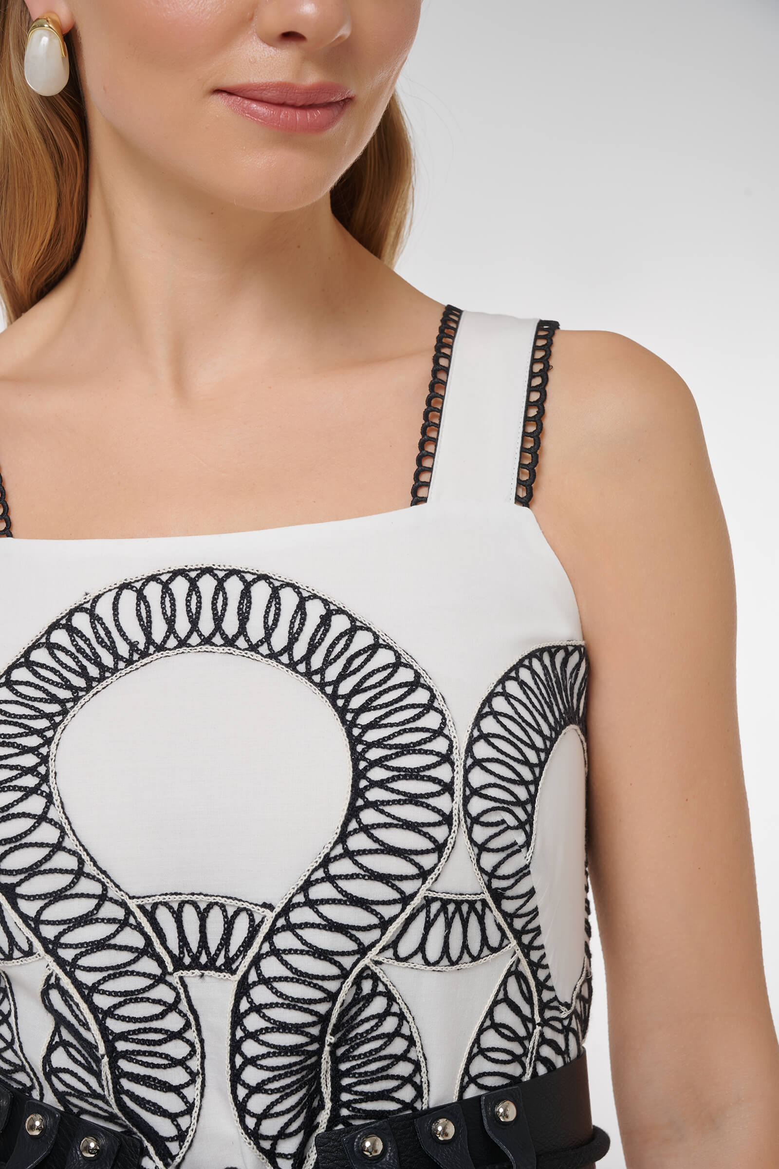 Платье с вышивкой Бренд Caterina Leman