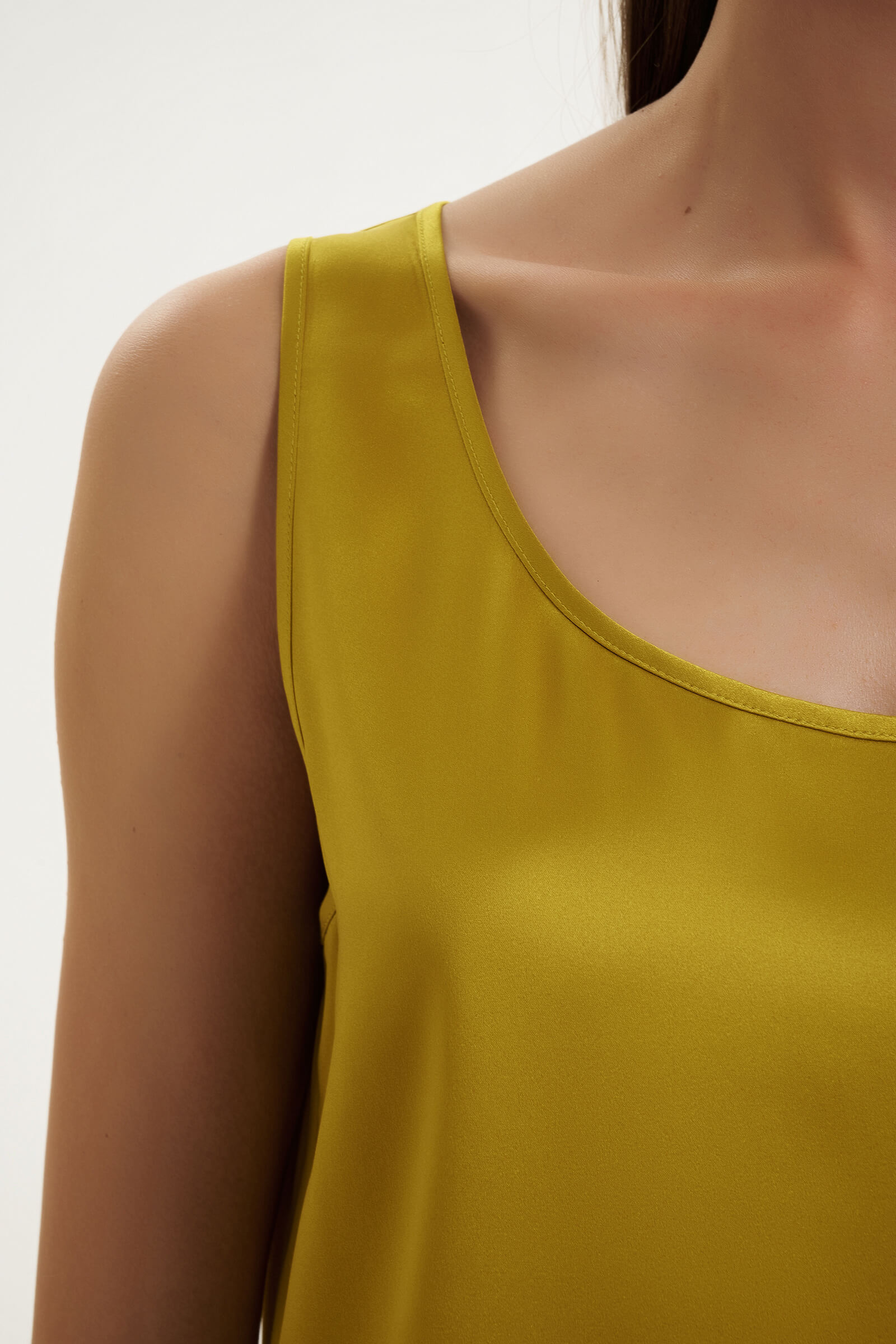 Шелковый топ Бренд MM