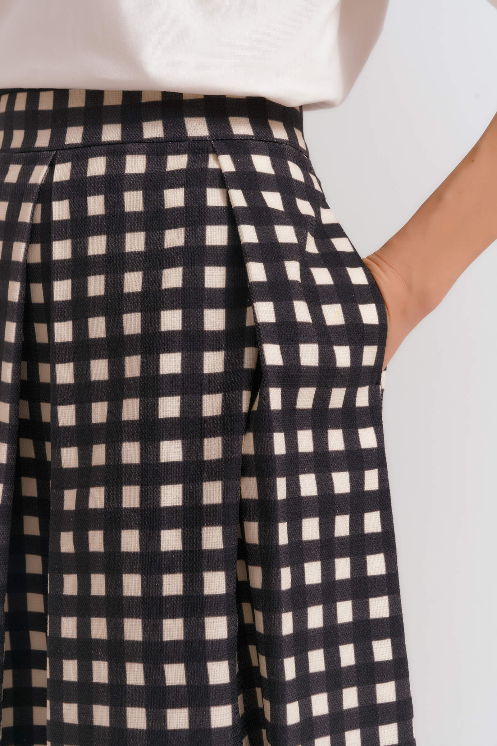 Юбка миди с клиньями Бренд Diana Gallesi