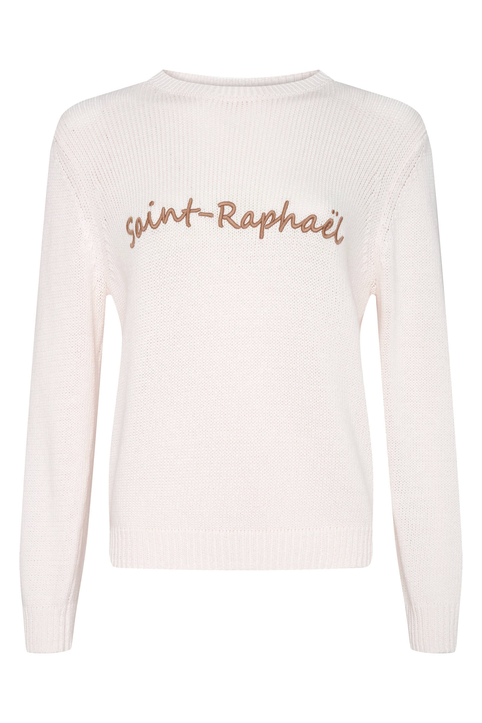 Джемпер с текстом в виде вышивки Бренд Diana Gallesi