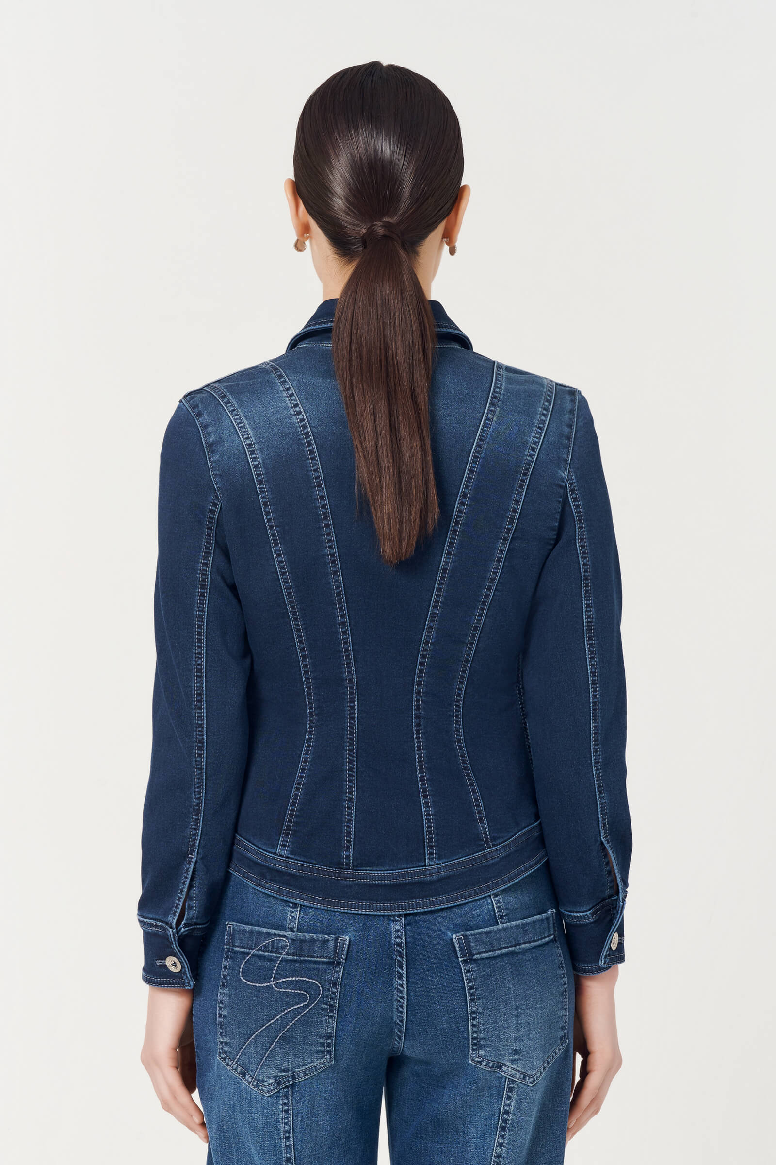 Куртка из денима с потертостями Бренд Caterina Leman