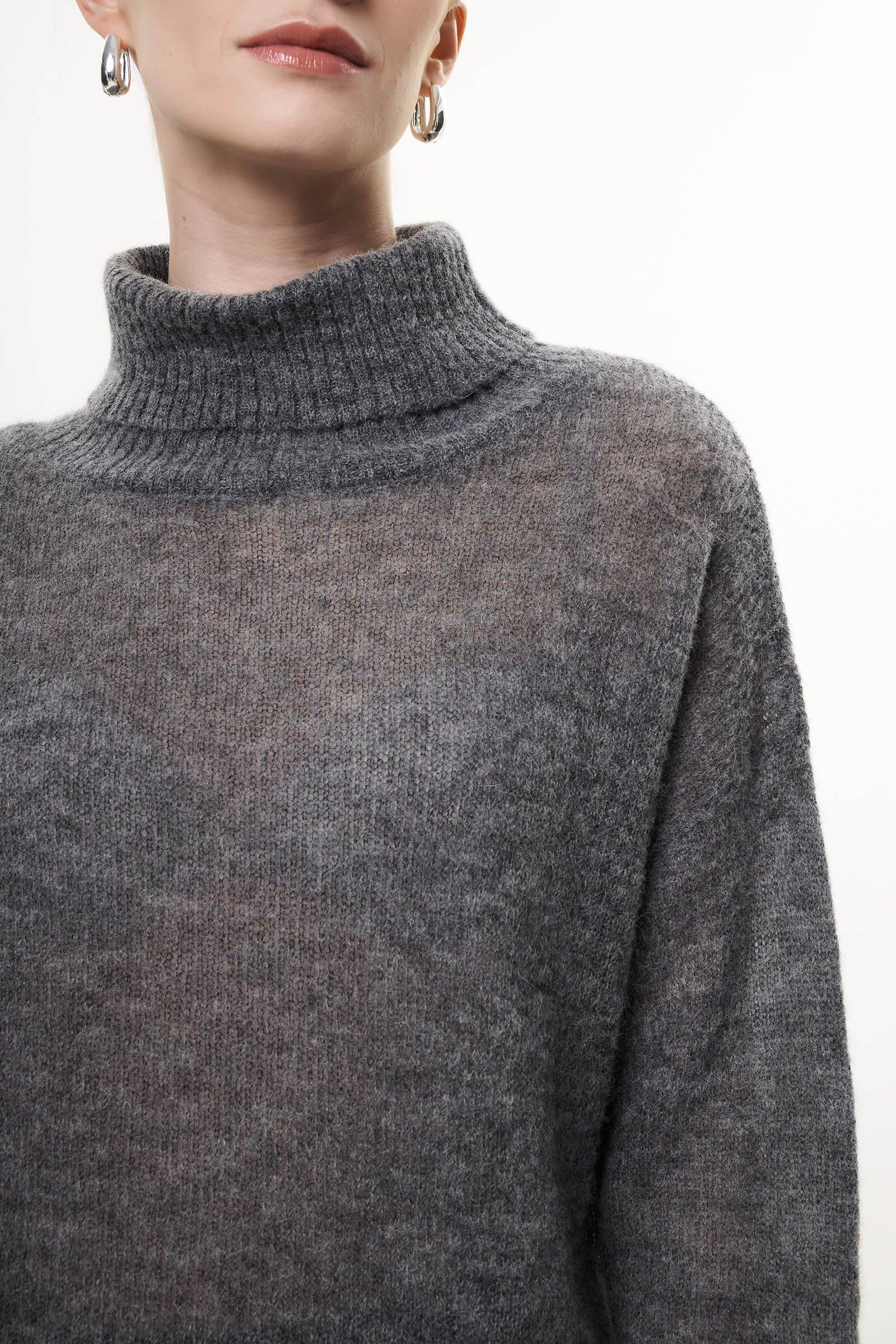 Свитер из шерсти альпаки Бренд Sarah Pacini