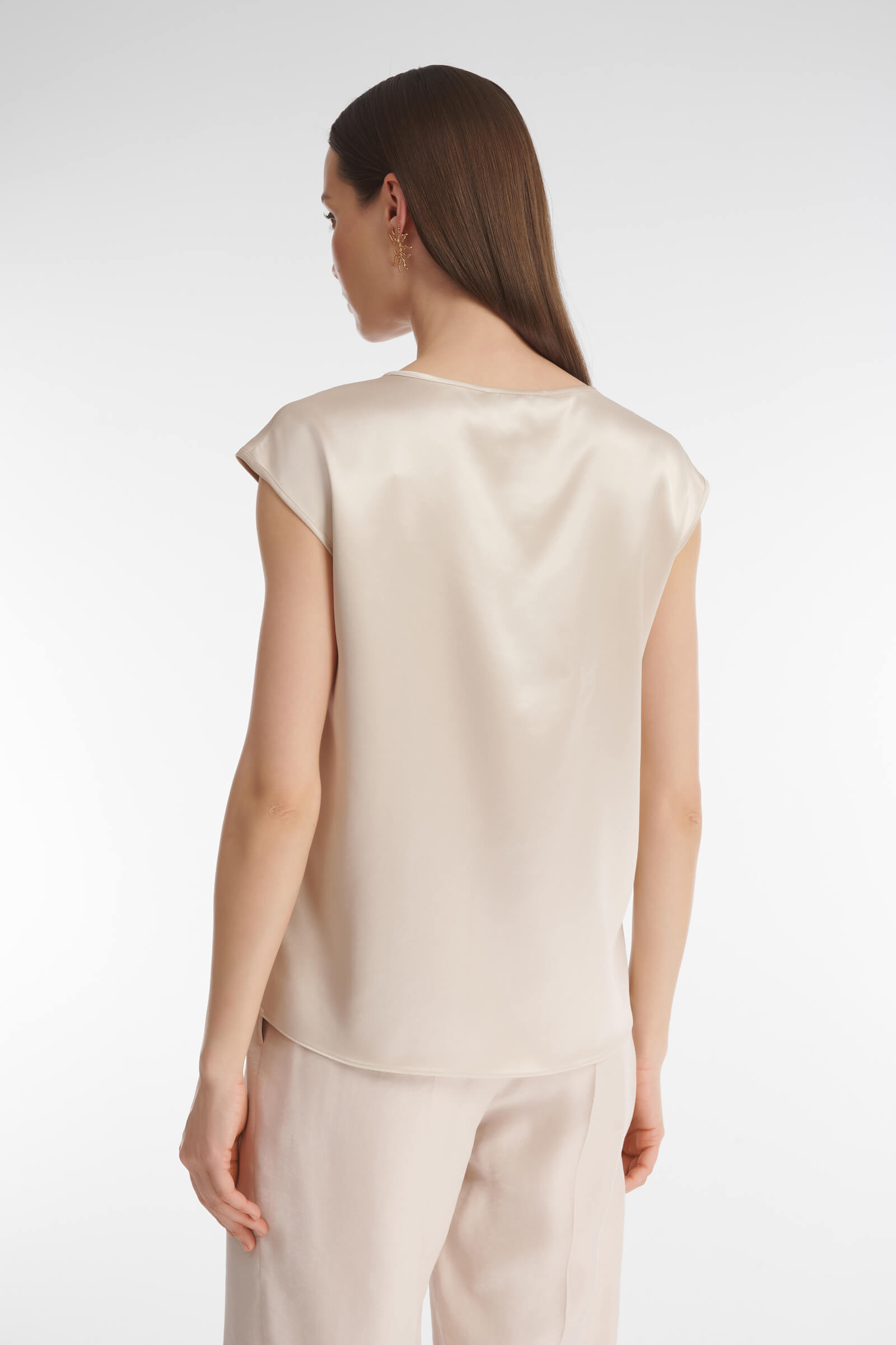 Топ с круглым вырезом Бренд Caterina Leman