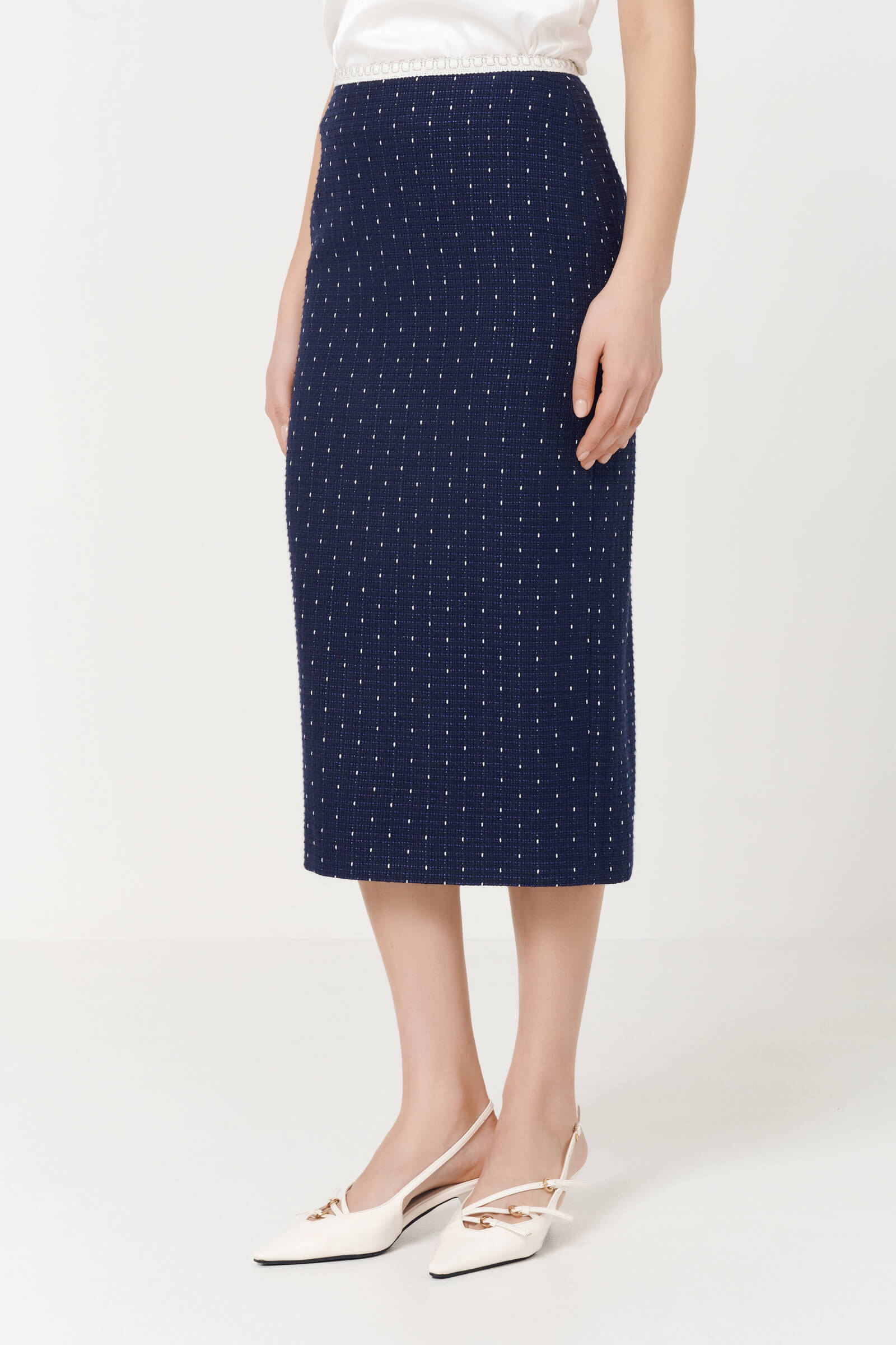 Юбка твидовая Бренд Caterina Leman