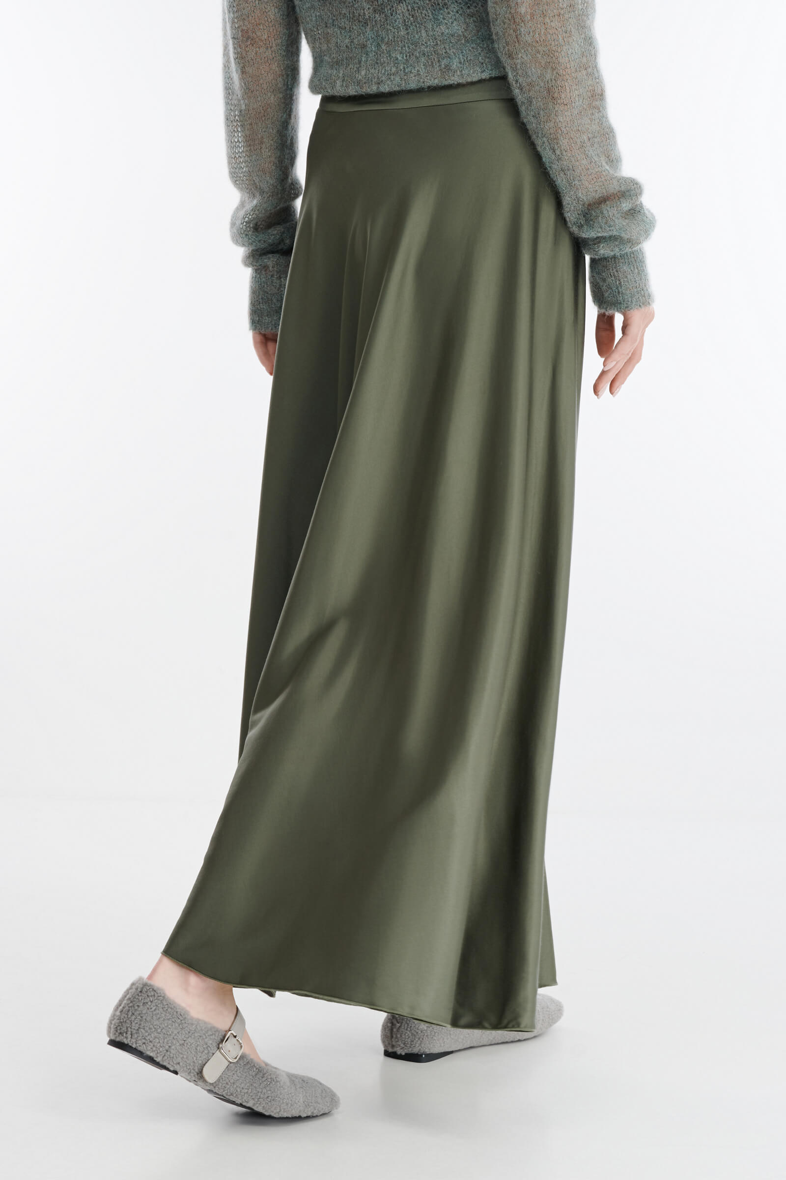 Длинная расклешенная юбка Бренд Sarah Pacini