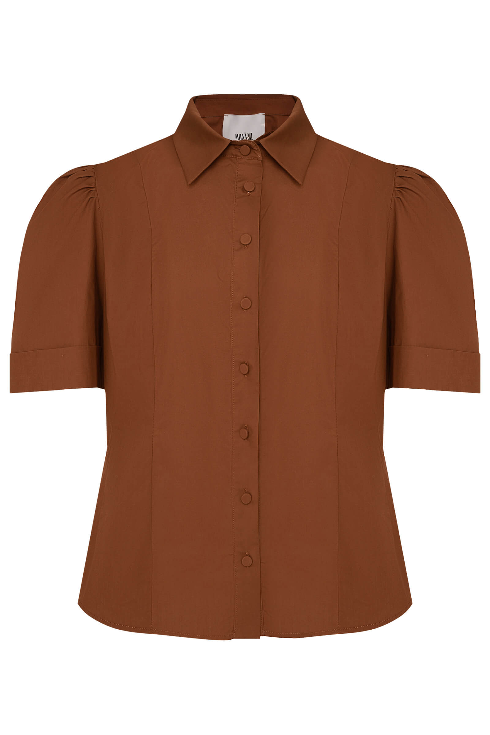 Блузка из хлопка на пуговицах Бренд Milva Mi