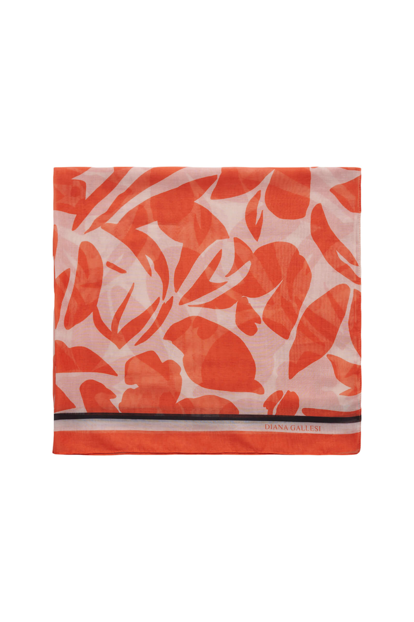 Палантин с цветочным принтом Бренд Diana Gallesi