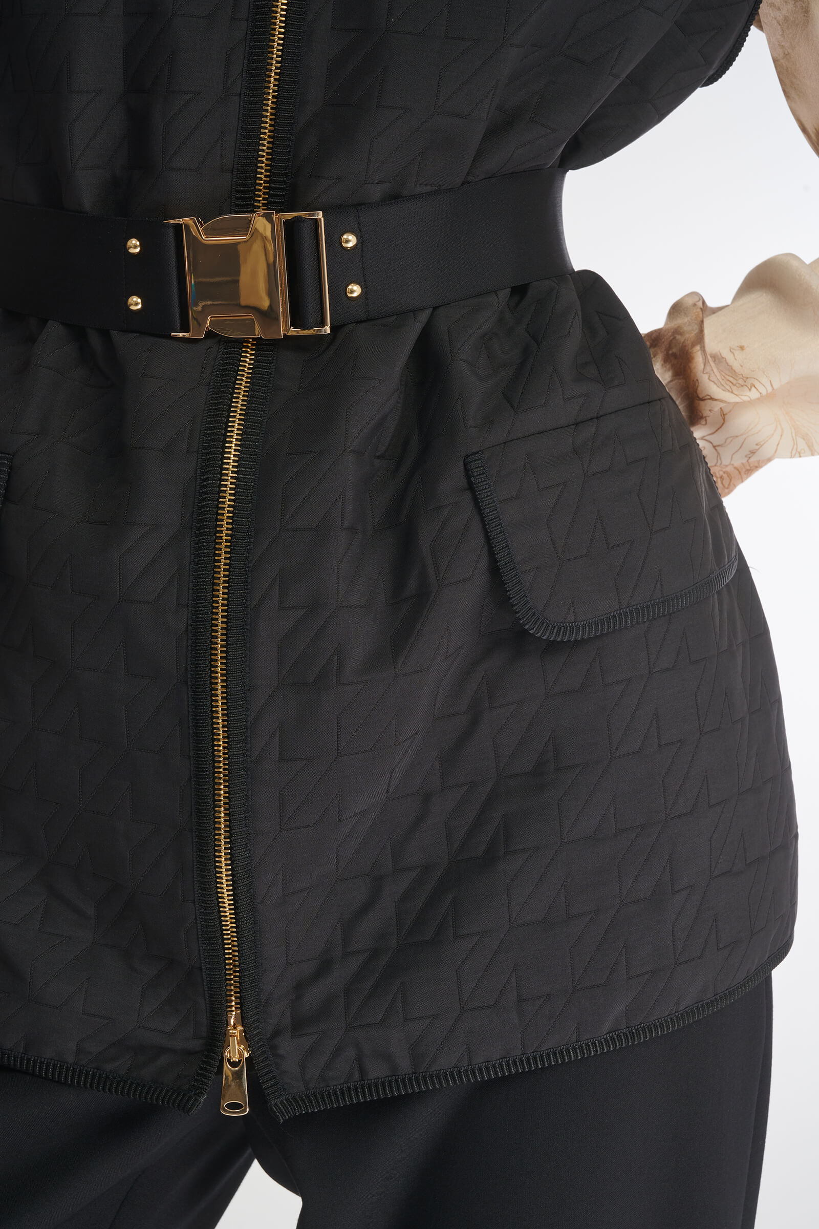 Стеганый жилет свободного кроя Бренд Caterina Leman