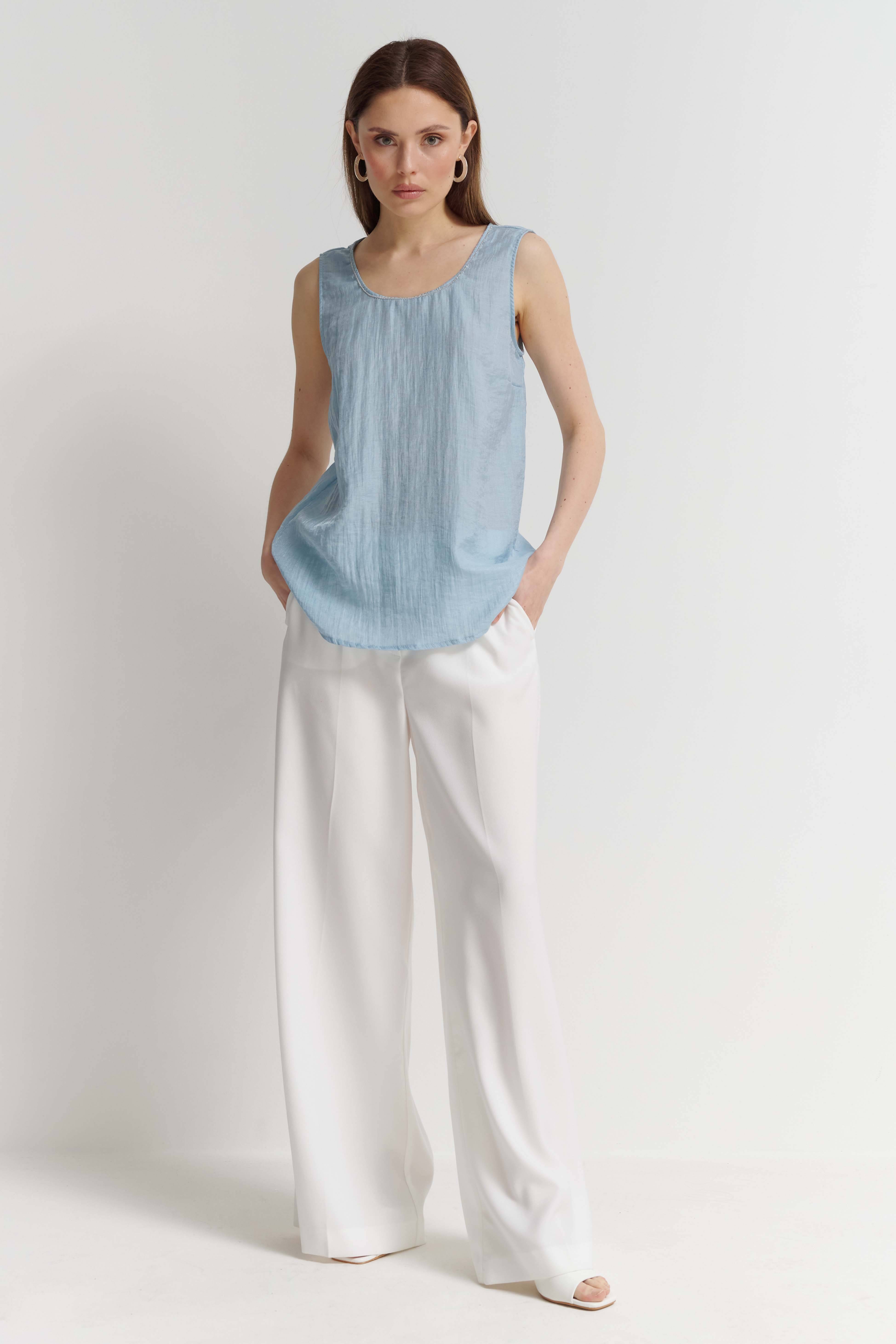 Топ из смесовой вискозы Бренд Rocco Ragni