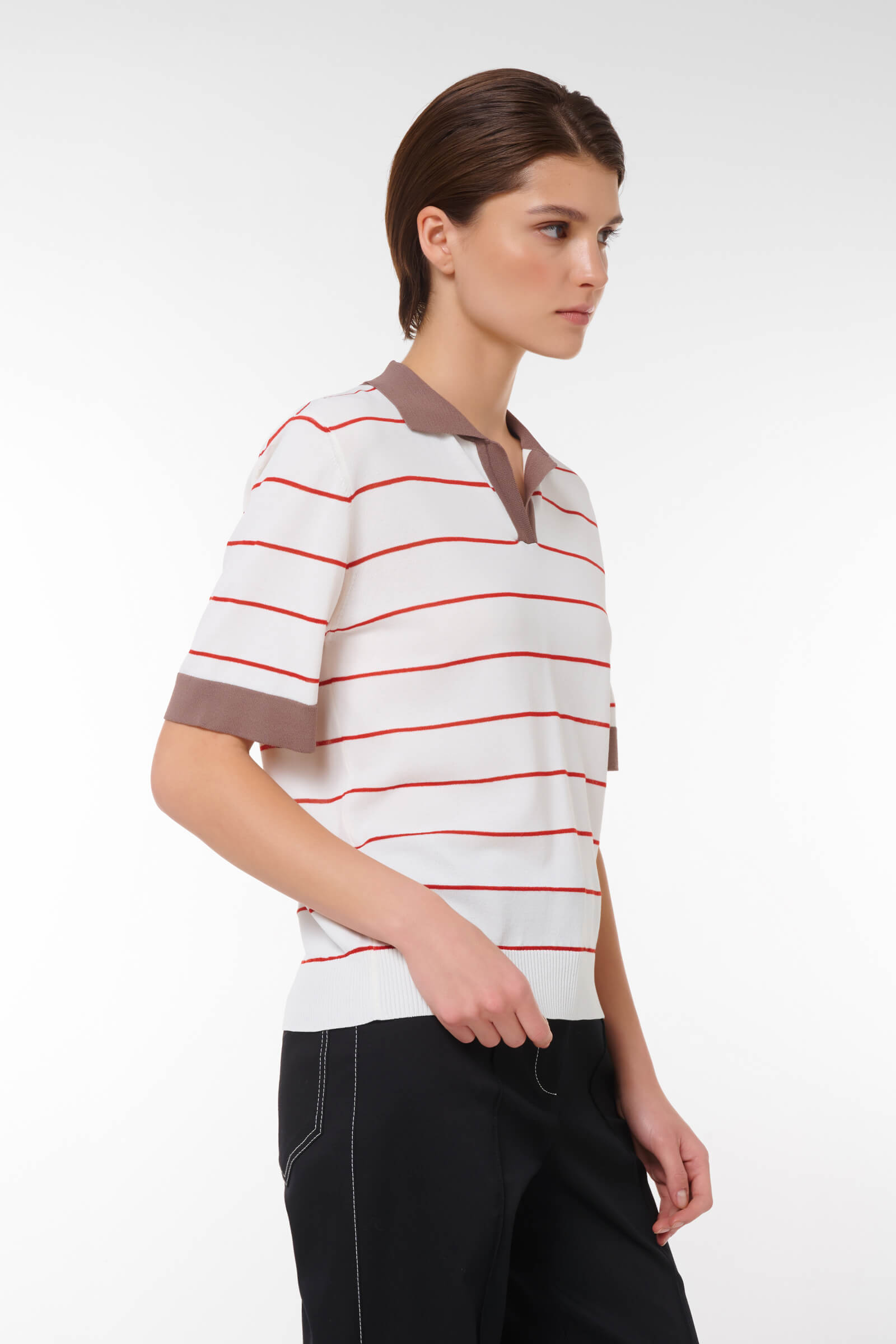 Джемпер в полоску Бренд Caterina Leman