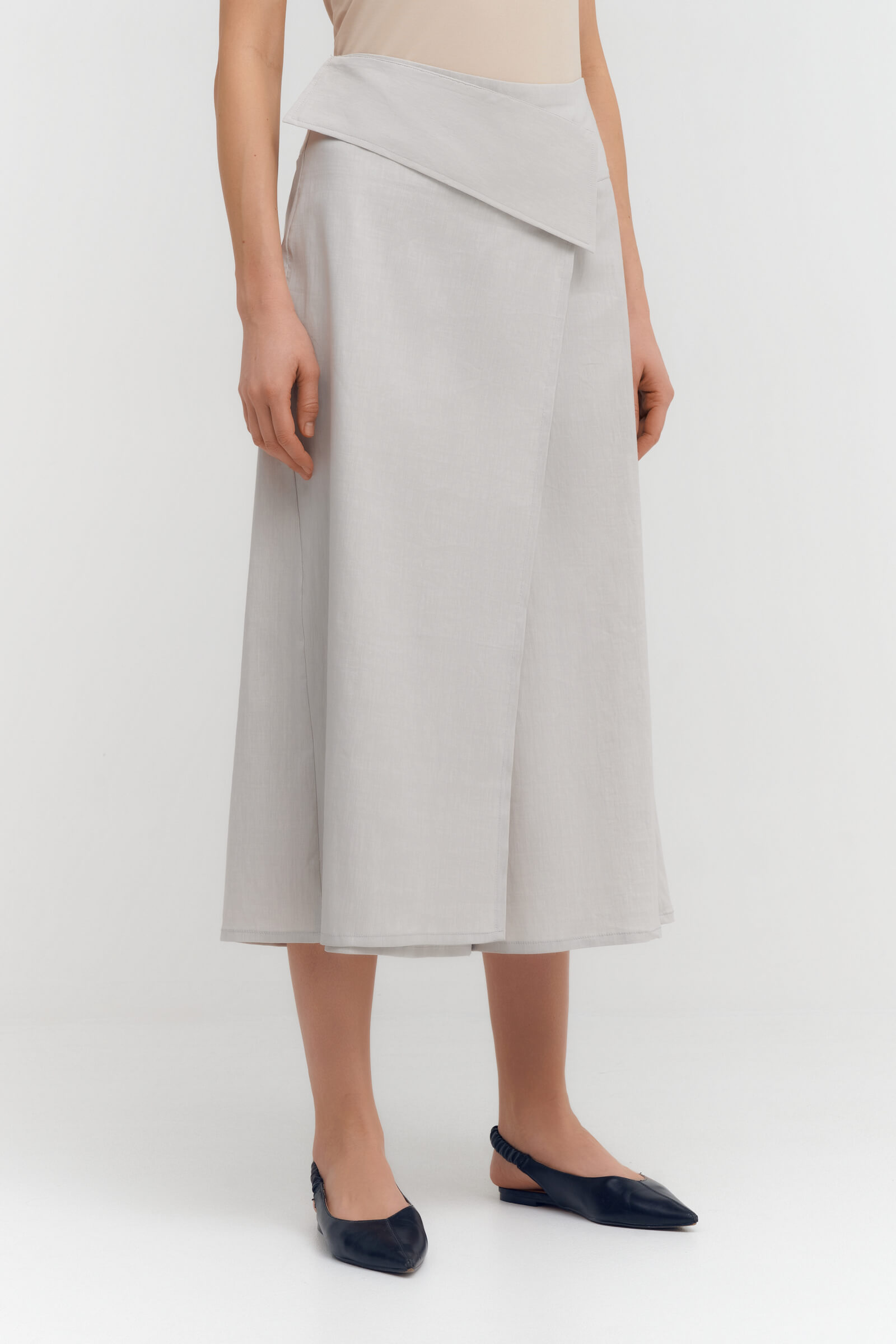 Юбка-брюки с запахом Бренд Sarah Pacini