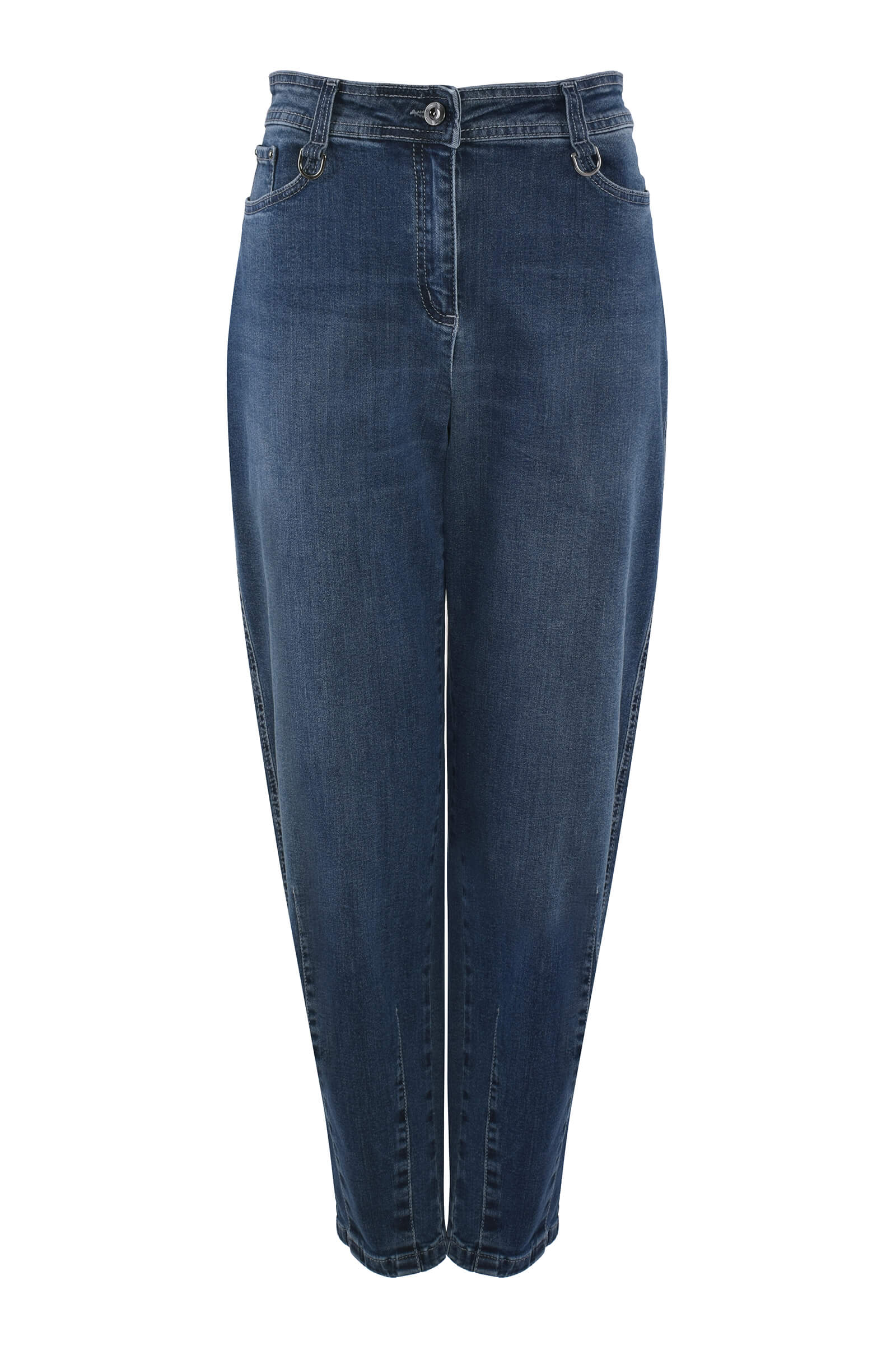 Зауженные джинсы на высокой посадке Бренд Caterina Leman