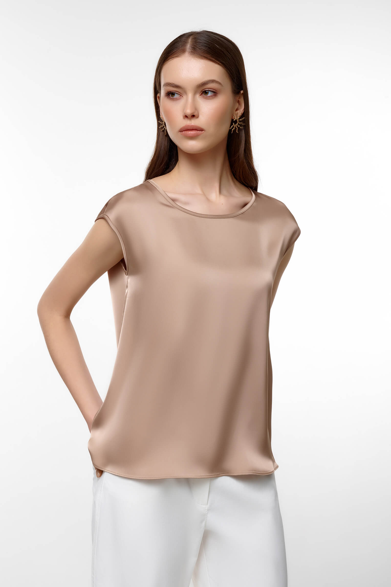 Топ из поливискозы Бренд Caterina Leman