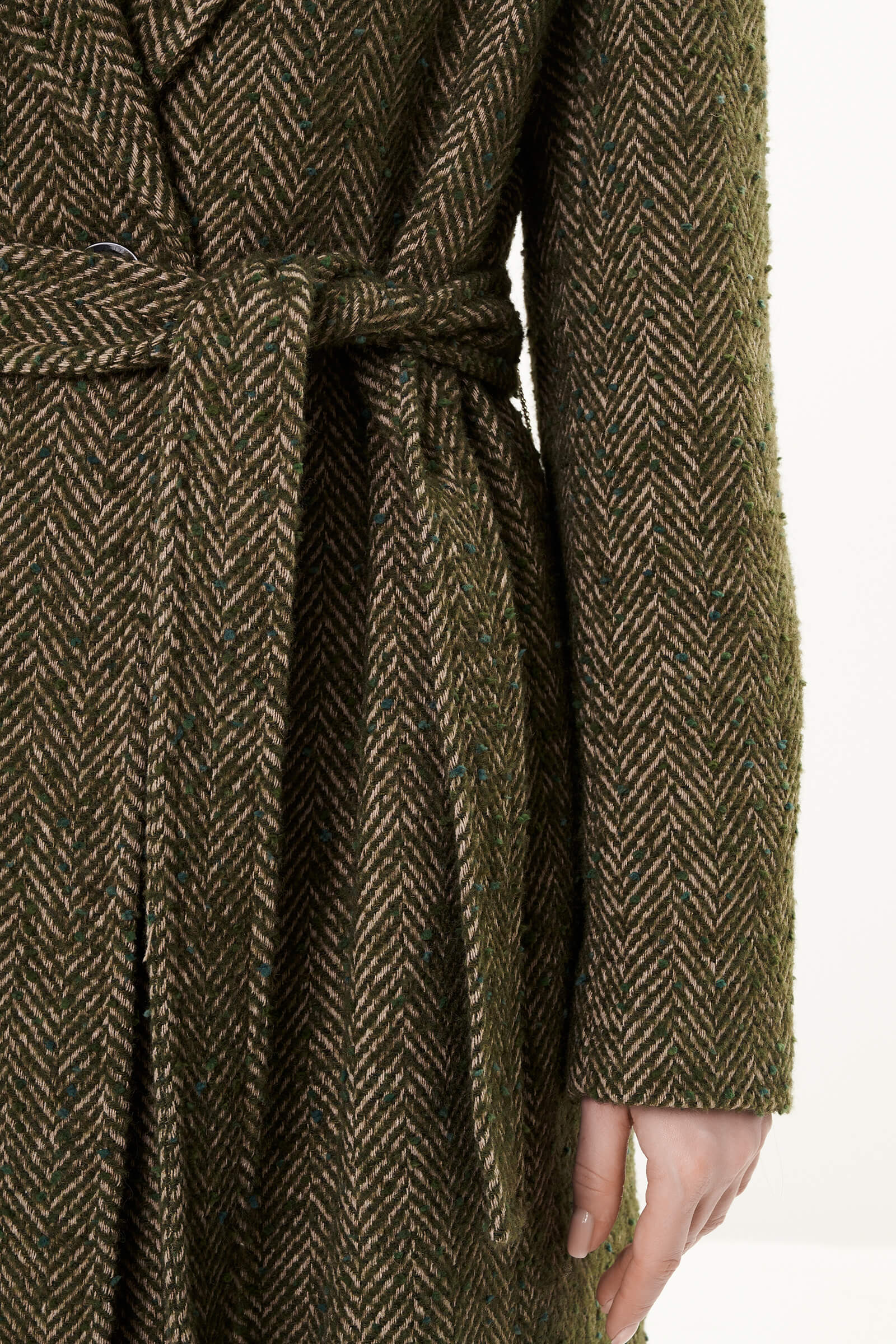 Пальто с английским воротником Бренд Diana Gallesi